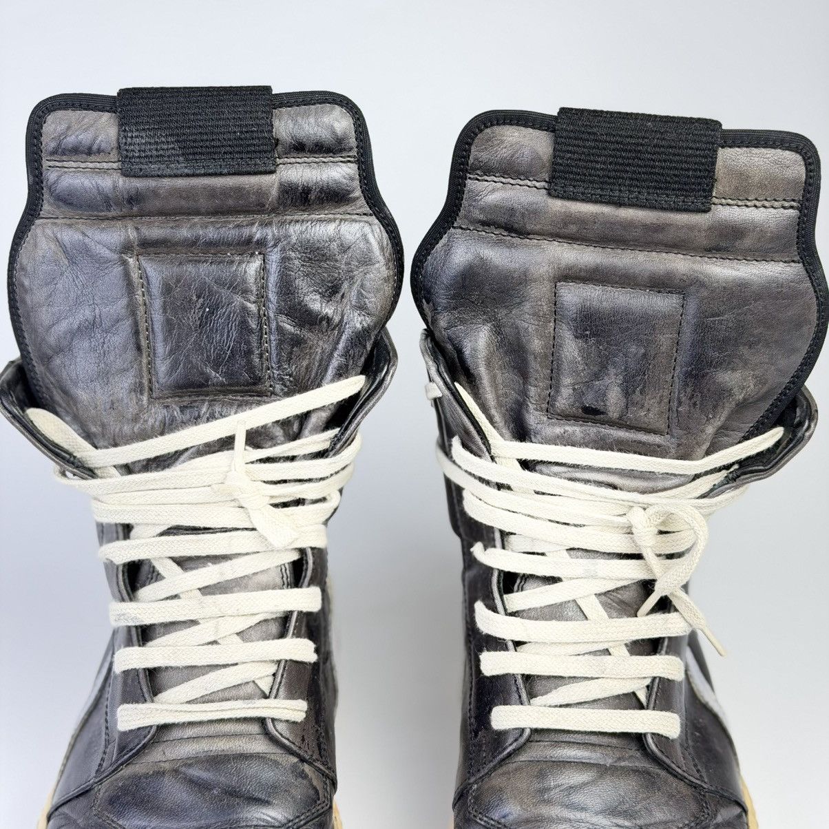 Rick Owens Rick Owens Geobasket Stone Gray Size US 7.5 / EU 40-41 - 8 Thumbnail