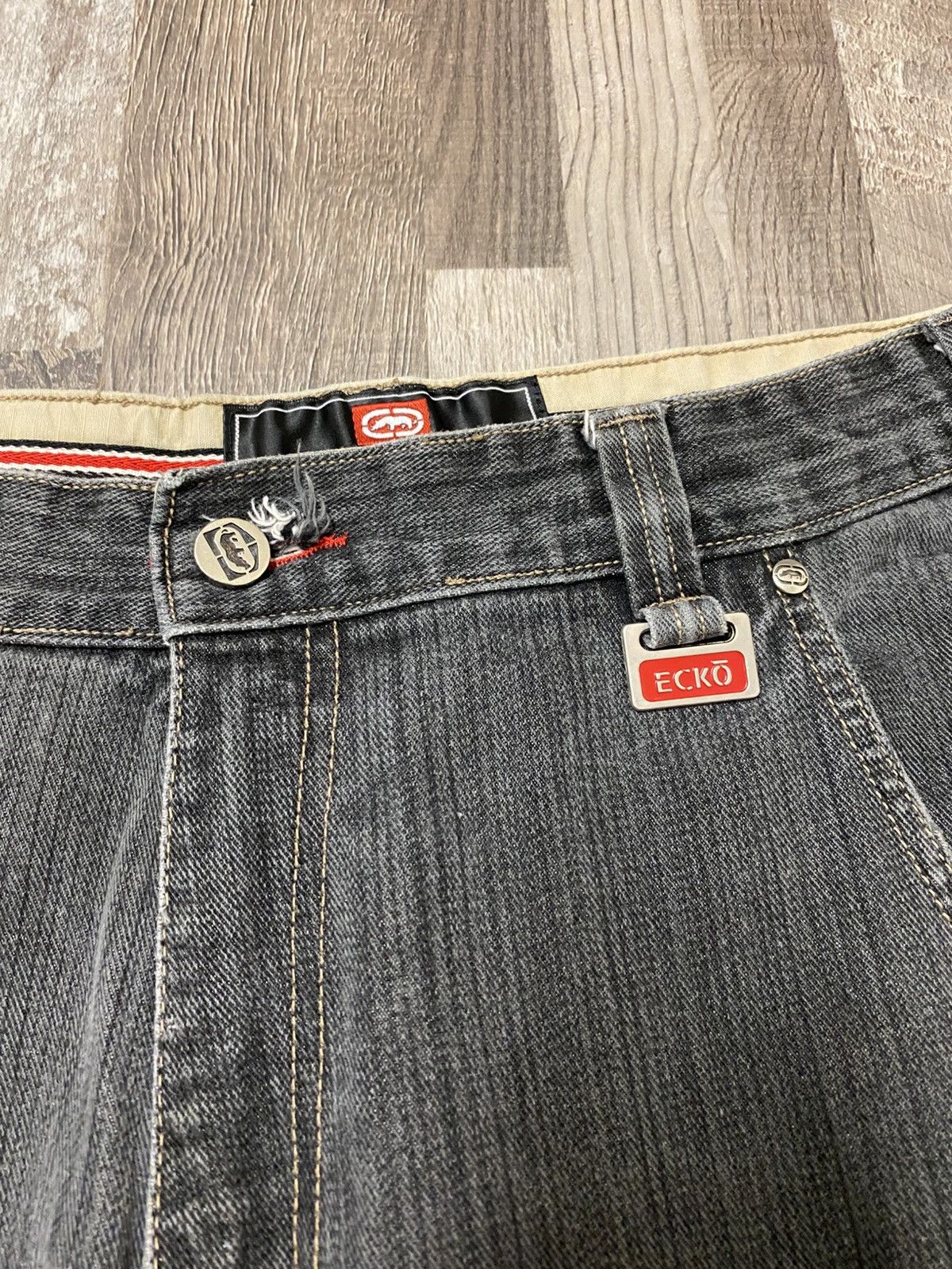 Ecko Unltd. Vintage Ecko Jeans Denim Baggy Pants Y2K Jesse Pinkman Size US 36 / EU 52 - 5 Thumbnail