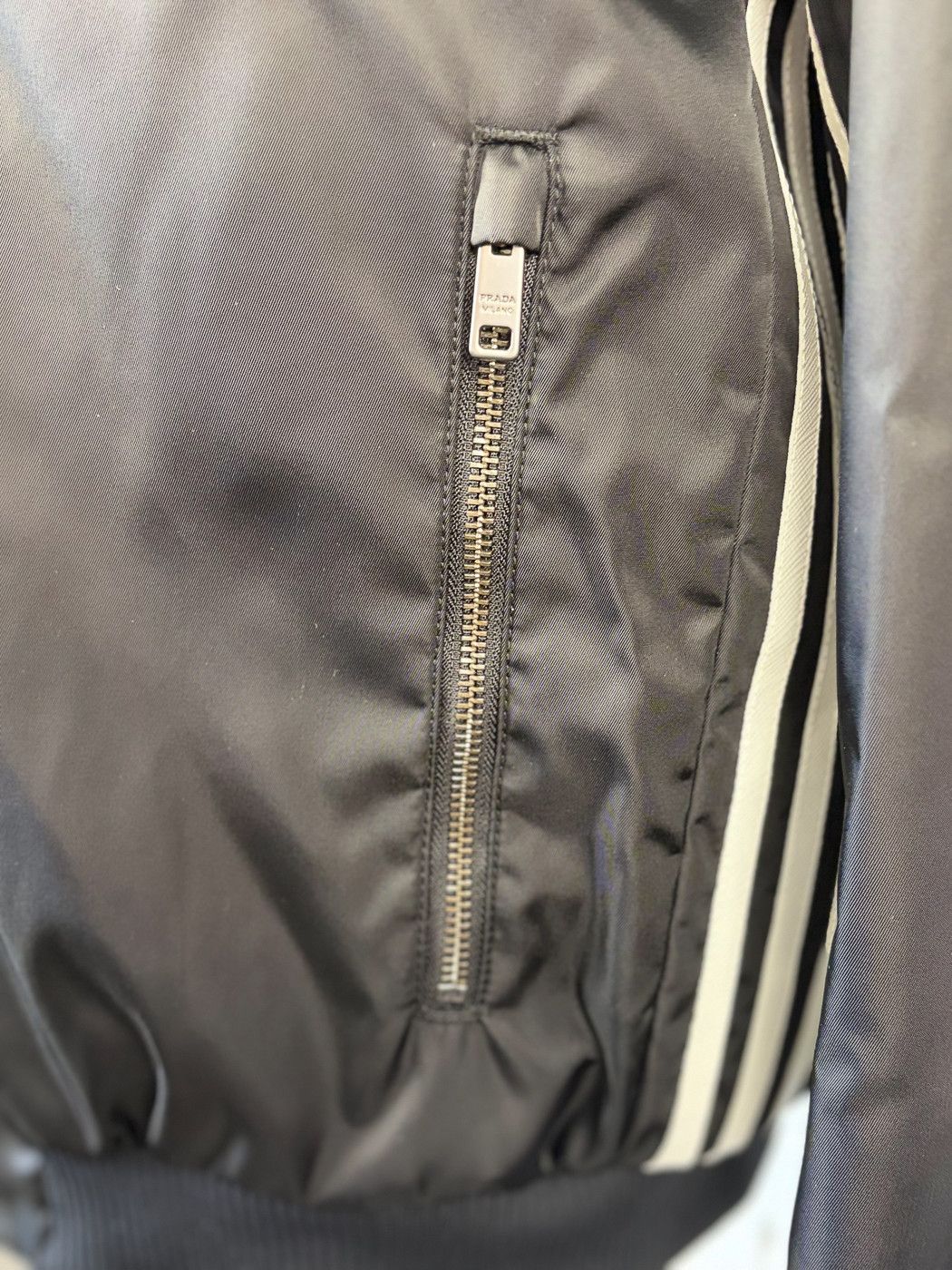 Adidas × Prada Prada x Adidas Re-Nylon Track Jacket - Black Size US L / EU 52-54 / 3 - 6 Thumbnail