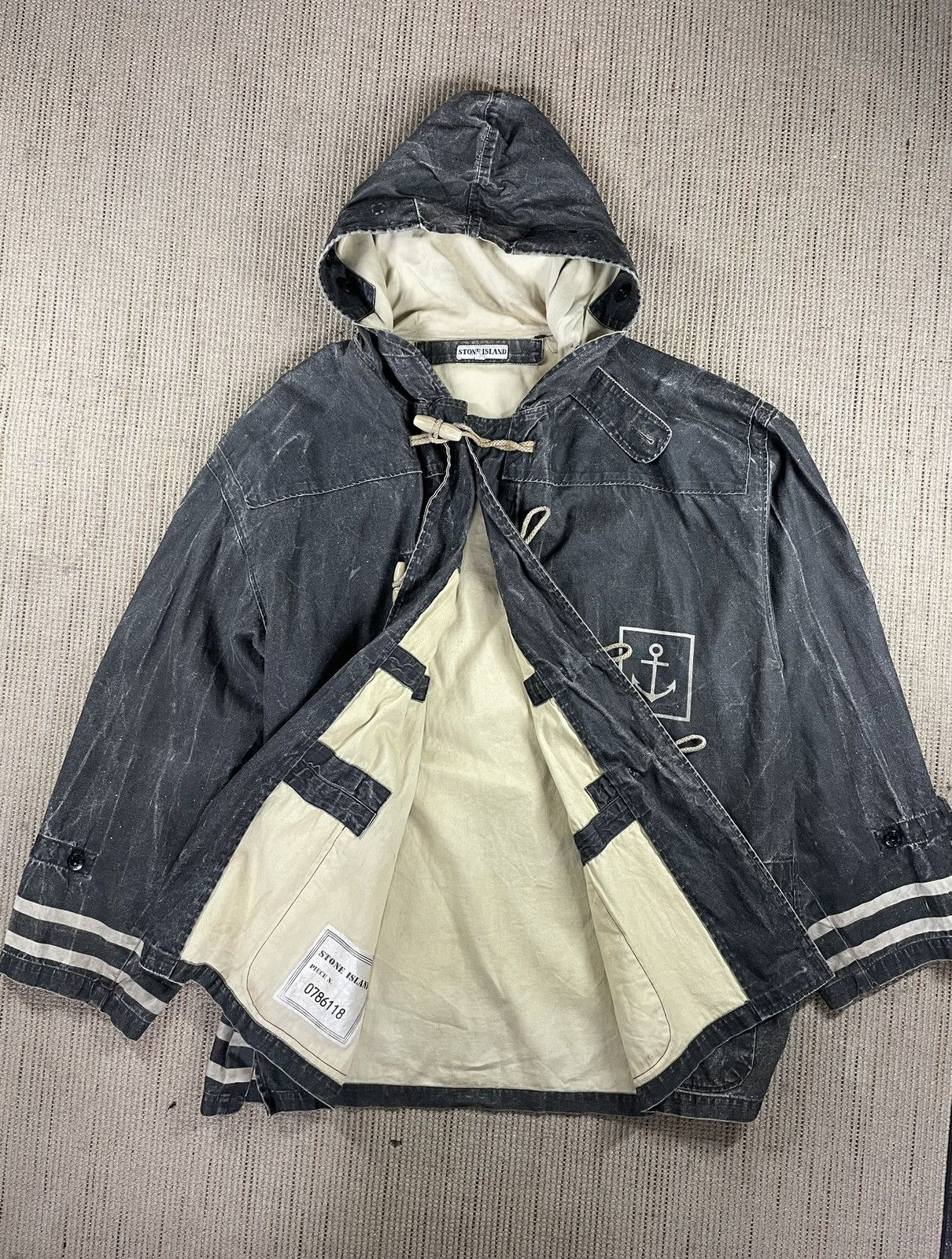 Stone Island 80’s Stone Island Marina Sail Cloth Size US L / EU 52-54 / 3 - 5 Thumbnail
