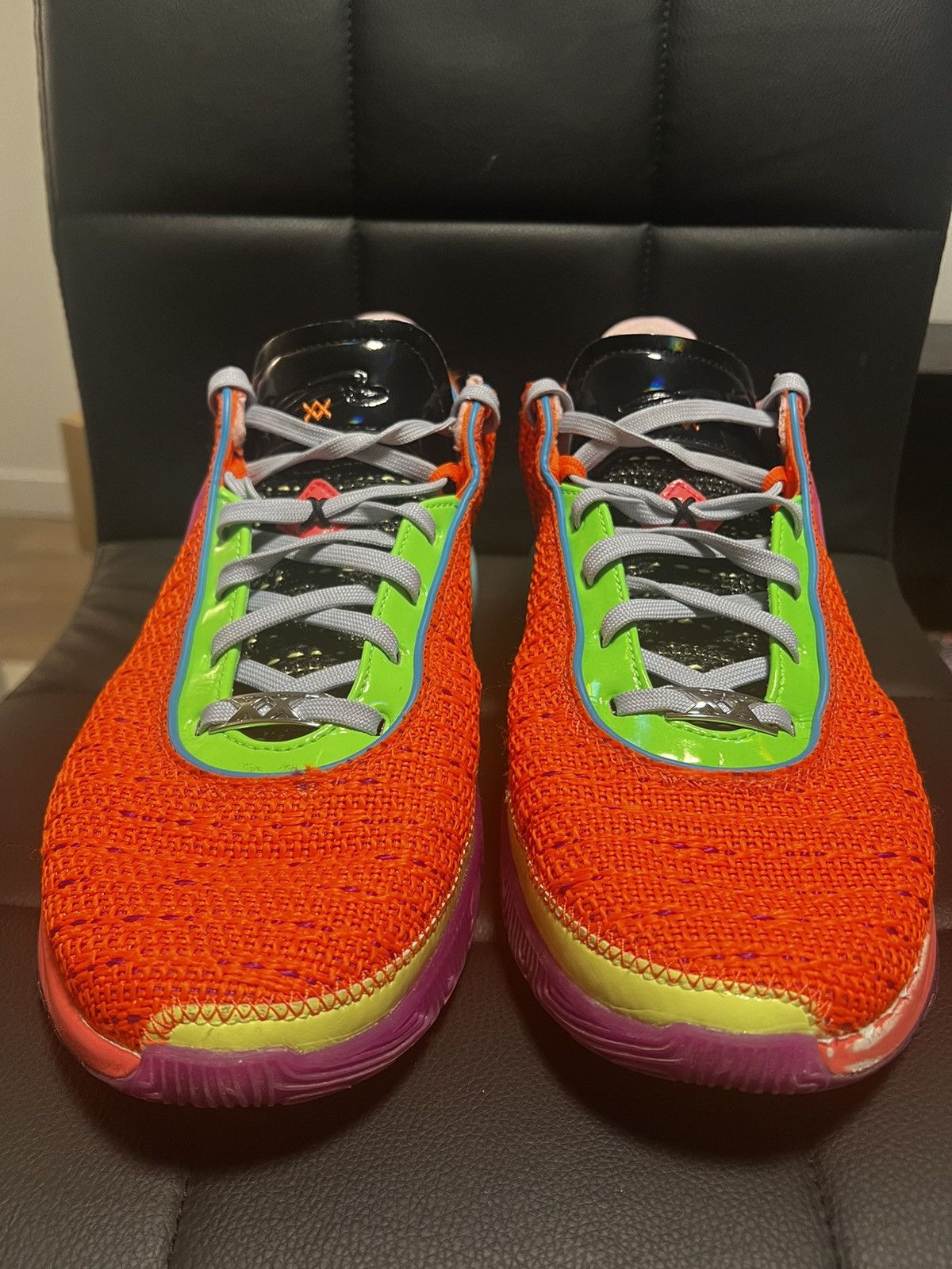 image of Nike Lebron 20 Chosen 1 Shoes in Orange, Men's (Size 12)