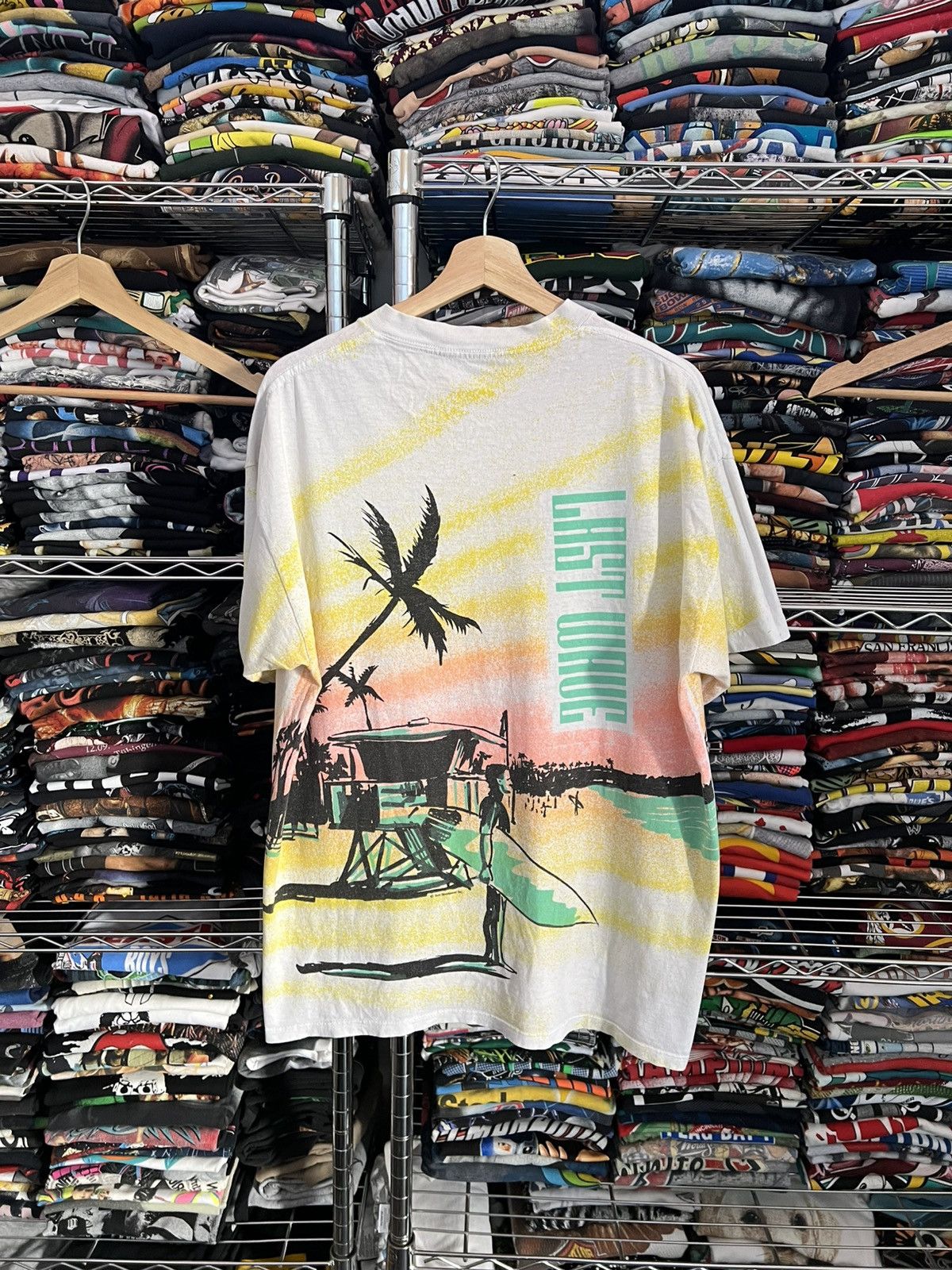 Arts & Science 90s Last Wave Surfing AOP Single Stitch Sun Sportswear Tee Size US L / EU 52-54 / 3 - 2 Thumbnail