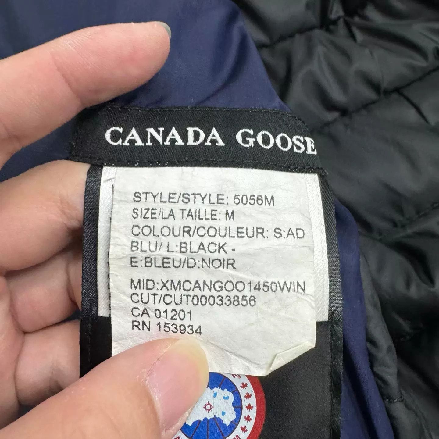 Canada Goose canada goose lightweight down jacket in black. Size US M / EU 48-50 / 2 - 4 Thumbnail