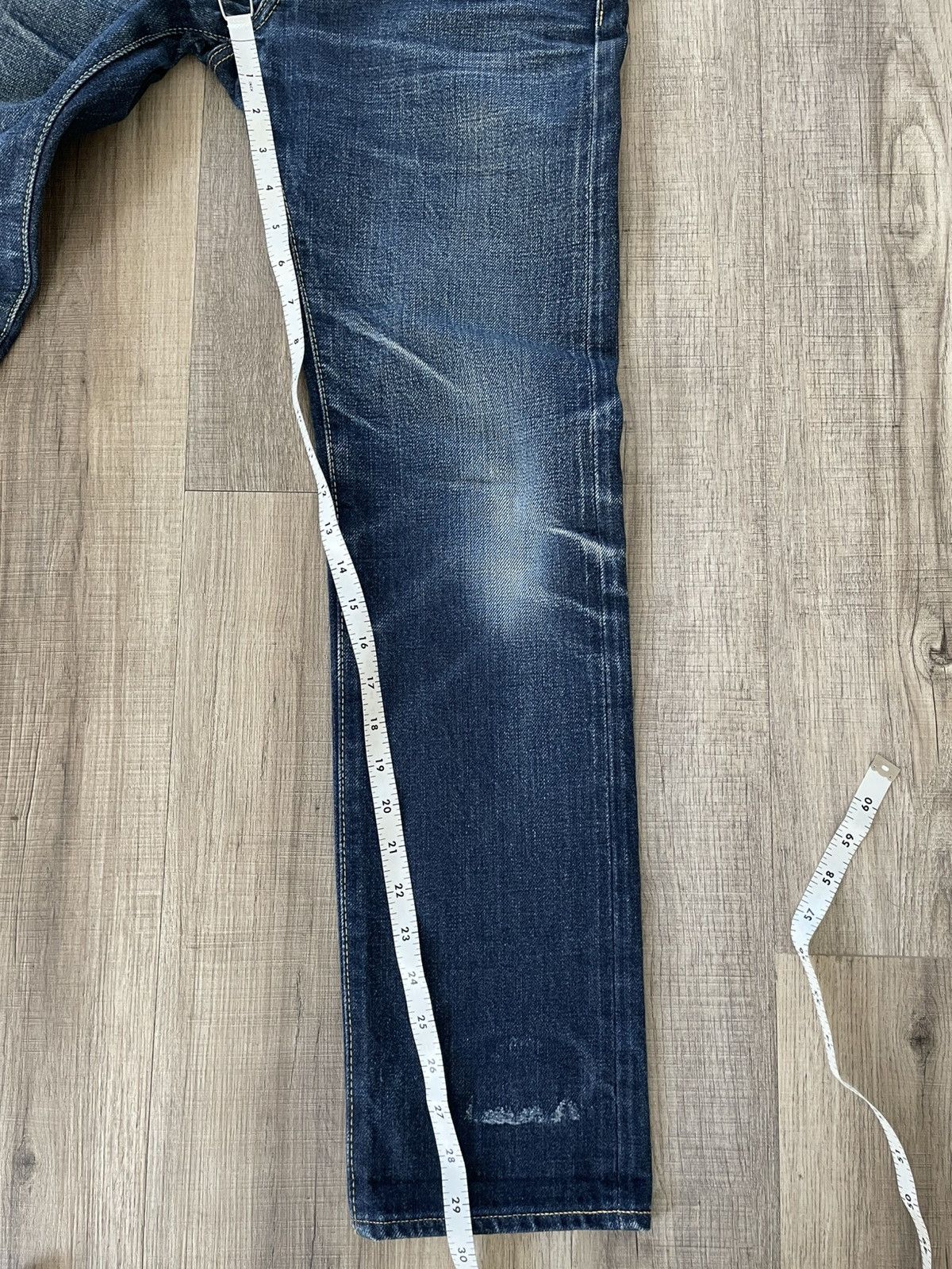 Iron Heart IRON HEART IH-777N 17OZ SELVEDGE JEANS SLIM TAPERED 29x29.5 Size US 29 - 5 Thumbnail