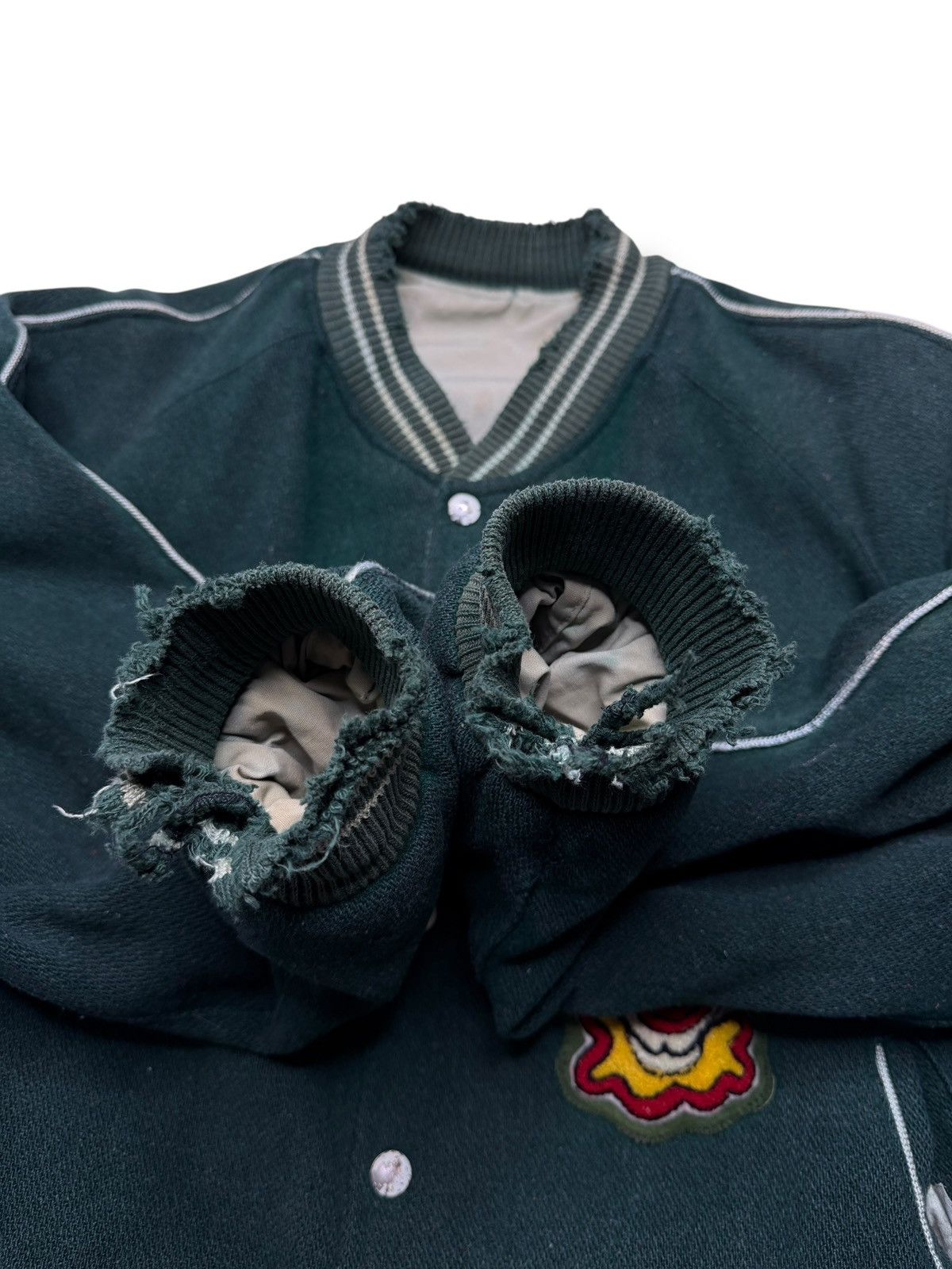 Vintage Vintage 1950’s Wool Criders Clowns Varsity Letterman Jacket Size US L / EU 52-54 / 3 - 8 Thumbnail