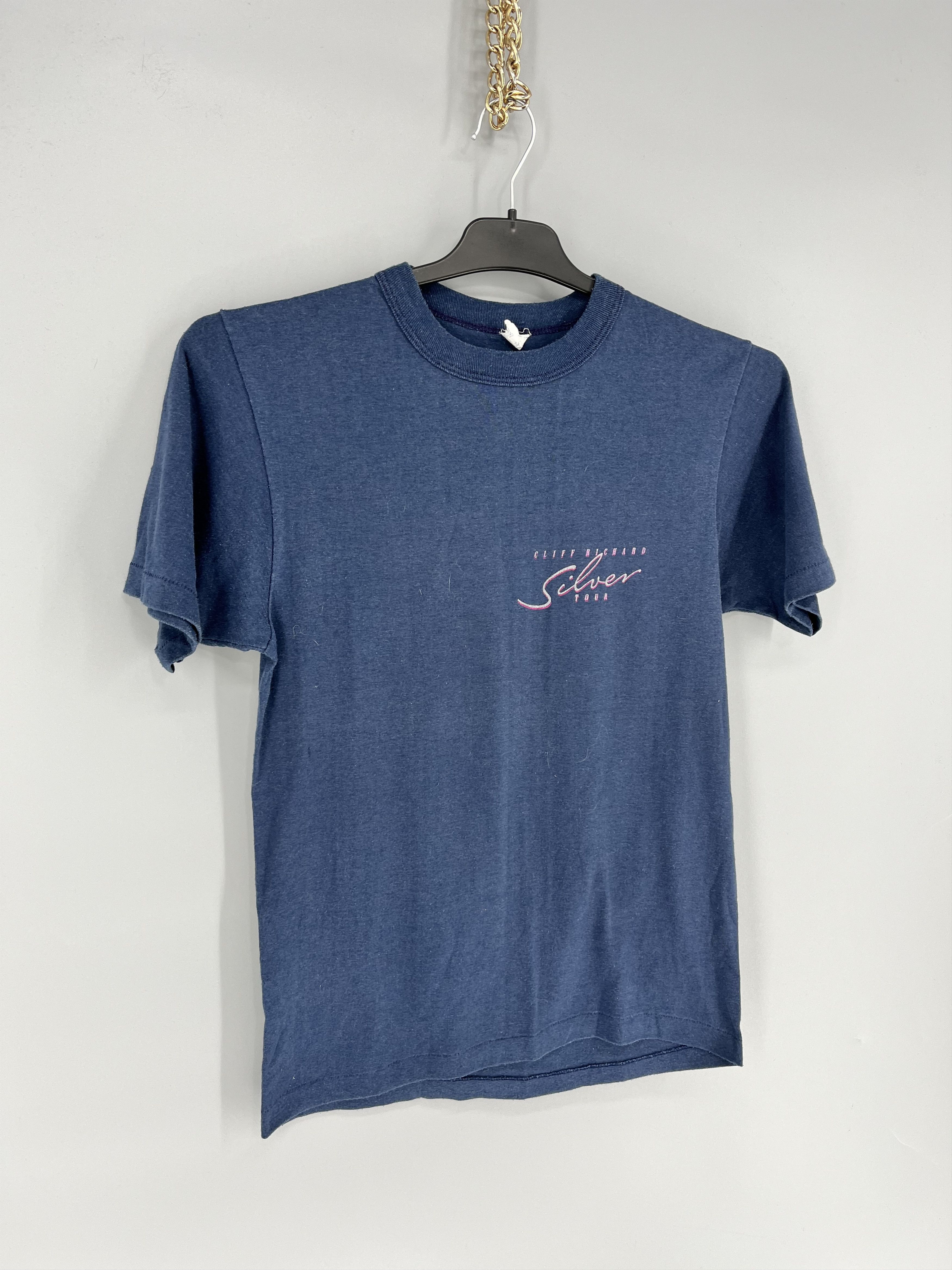 Band Tees 1988 Cliff Richard British Tour Concert Promo T-Shirt Size US XS / EU 42 / 0 - 2 Thumbnail