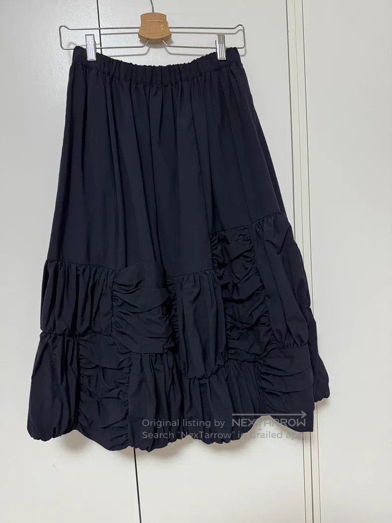 Comme des Garcons Comme Des Garcons size XS Heavy Pleated Thin Wool Skirt Size 23" - 2 Thumbnail