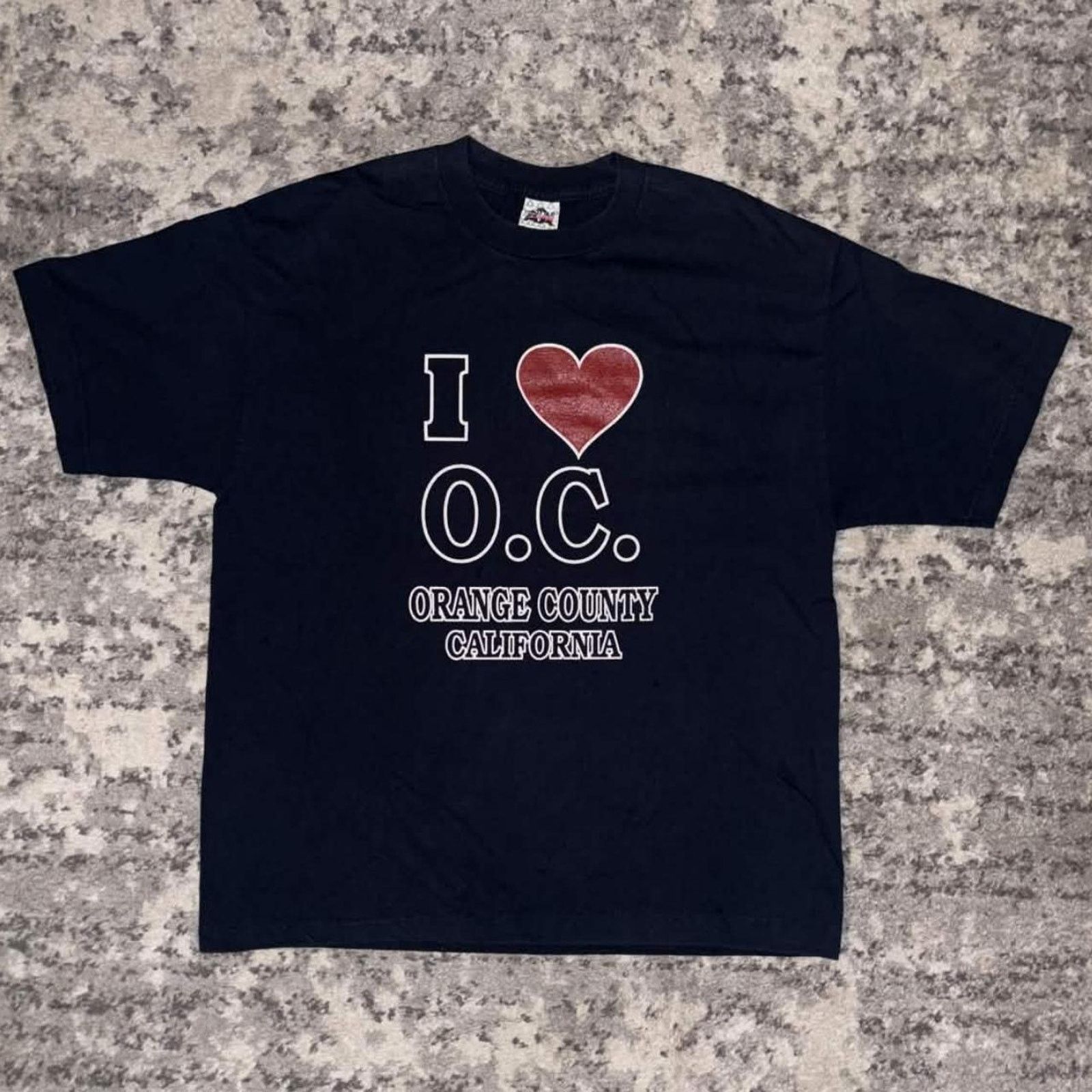 Vintage Y2K I Love Orange County California Souvenir Shirt Size US L / EU 52-54 / 3 - 1 Thumbnail