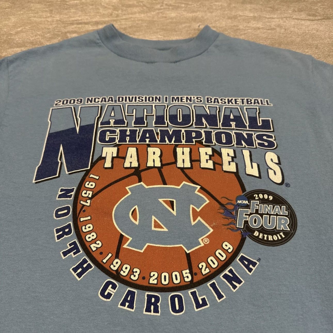 NCAA 2009 UNC Tar Heels National Champions Basketball Shirt NCAA Size US S / EU 44-46 / 1 - 2 Thumbnail