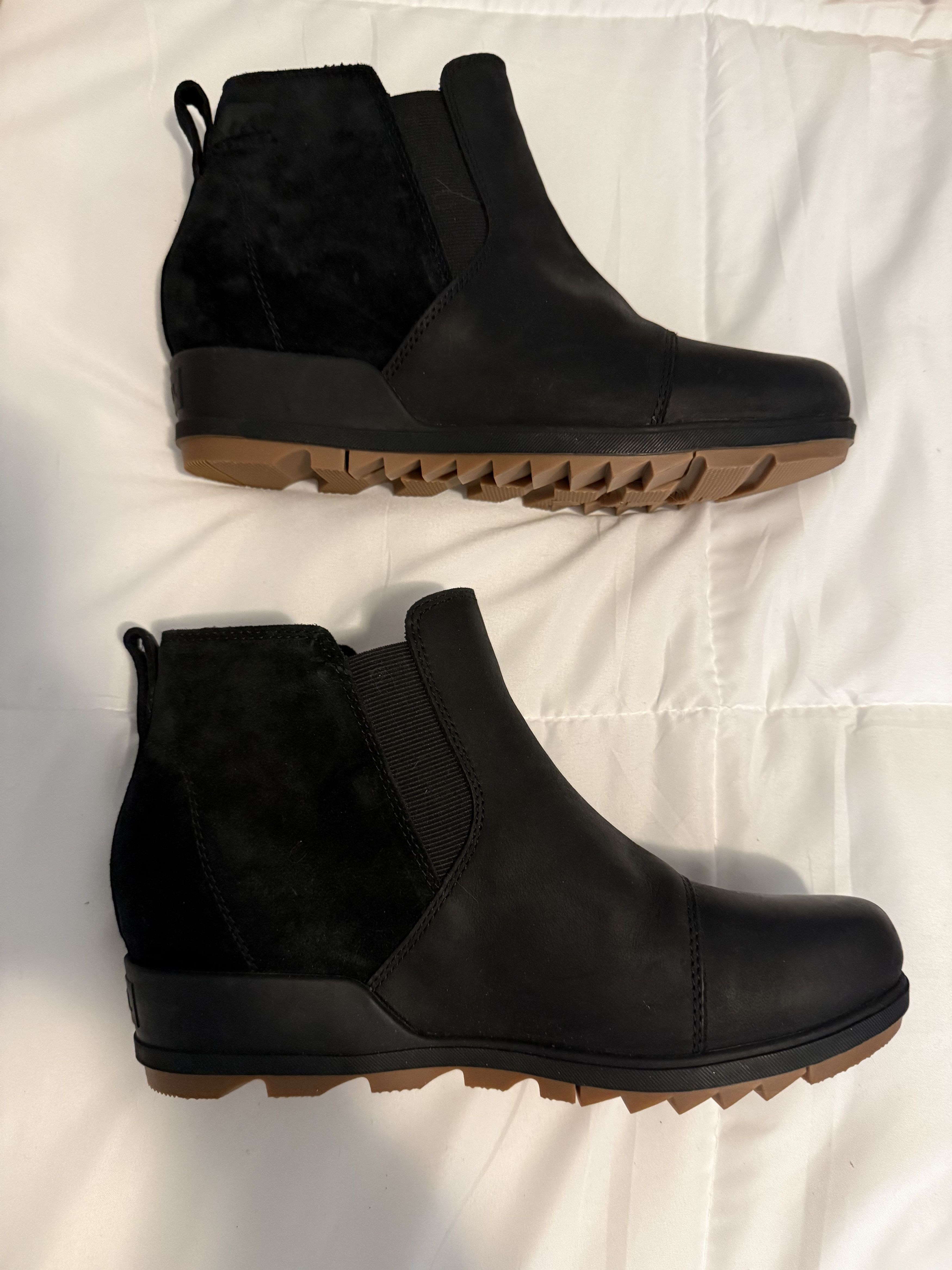 SOREL NEW Women’s Sorel Evie II Chelsea Bootie Black Size 11 Size US 11 / IT 41 - 7 Thumbnail