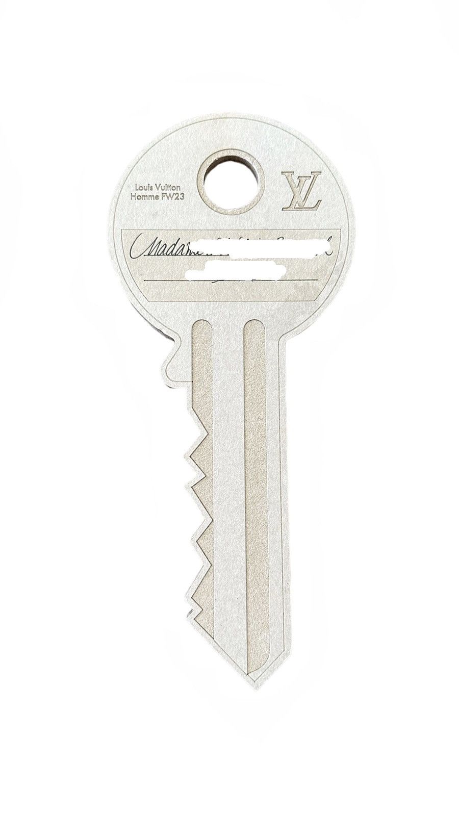 Louis Vuitton FW 2023 Runway Invite Key Size ONE SIZE - 3 Thumbnail