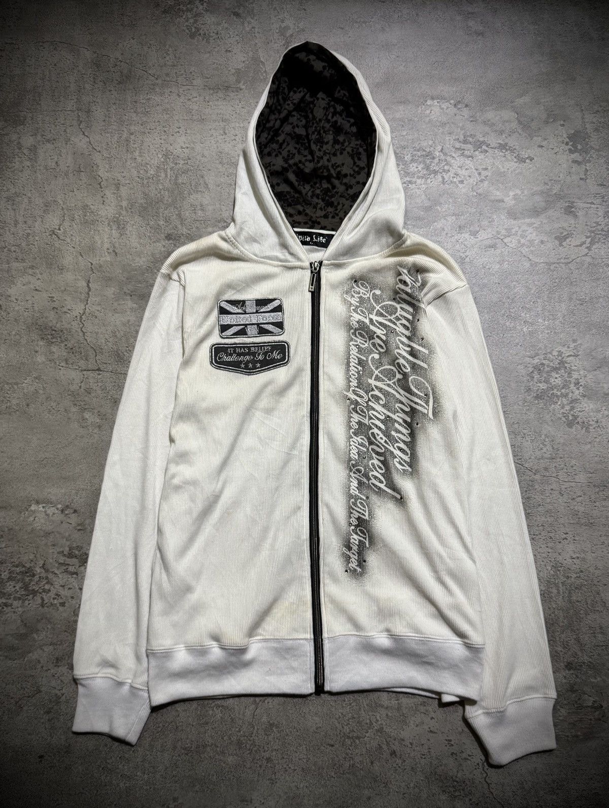 Hysteric Glamour Y2k Wild Life Ifsixwasnine style Zip Hoodie Size US L / EU 52-54 / 3 - 1 Thumbnail