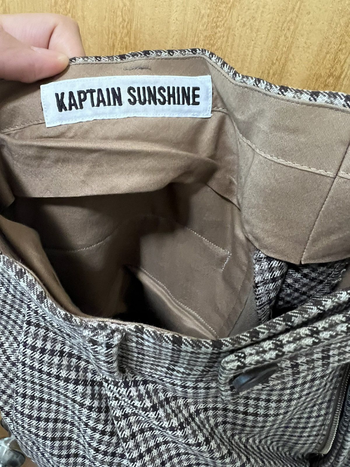 Kaptain Sunshine Kaptain sunshine checked trosuers Size US 32 / EU 48 - 2 Thumbnail