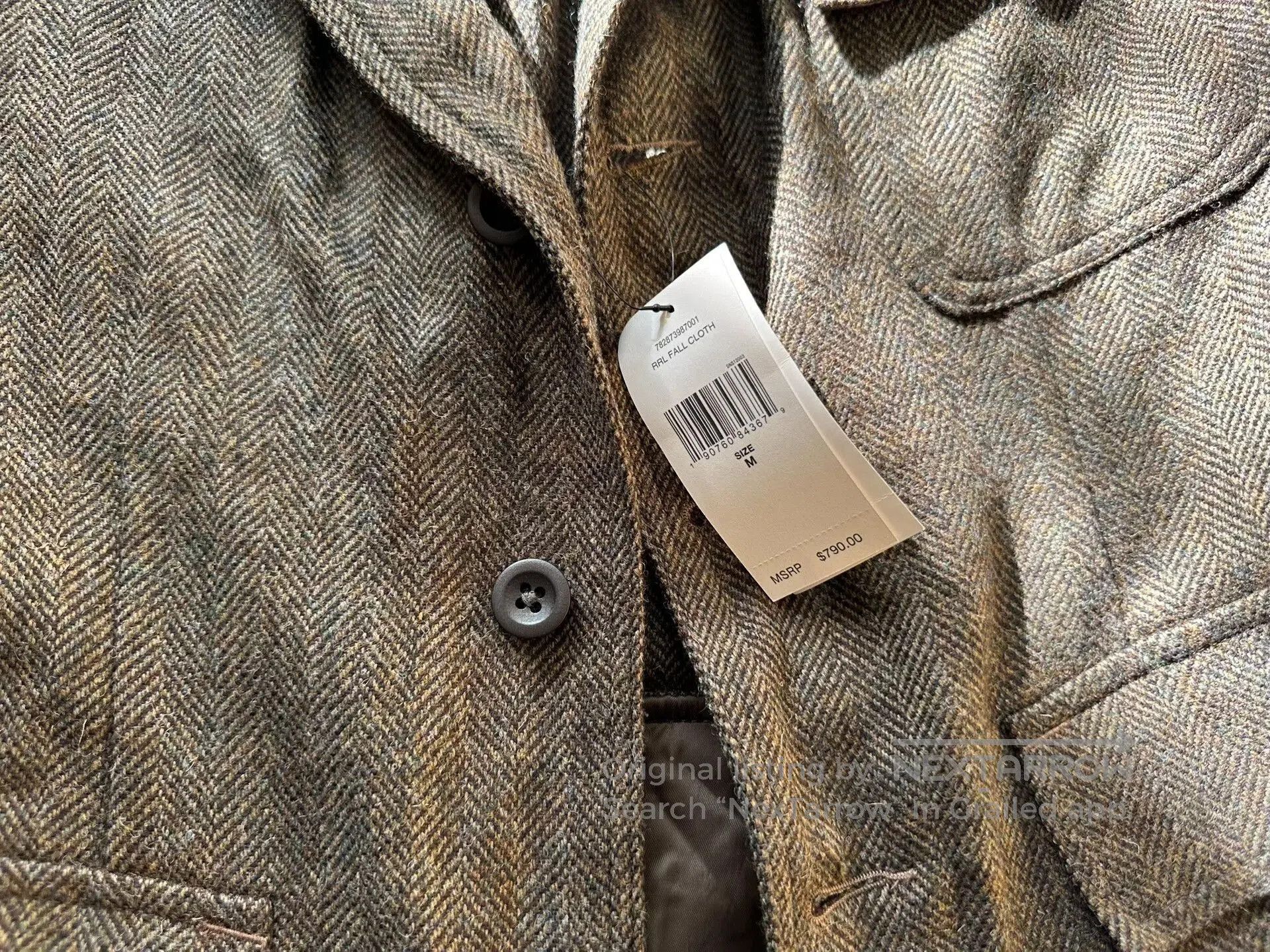 RRL Ralph Lauren rrl vintage wool blazer jacket. Size US M / EU 48-50 / 2 - 5 Thumbnail