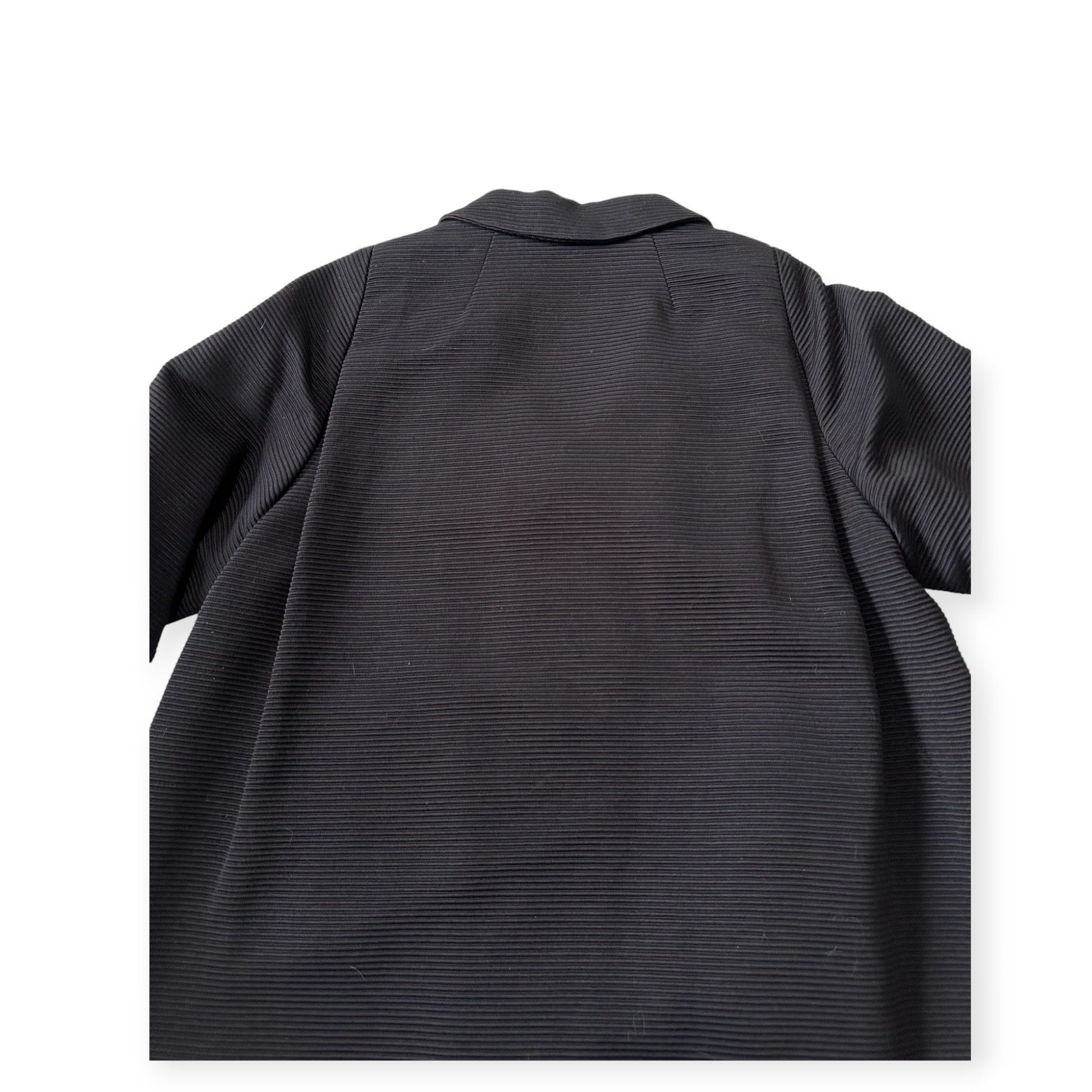 Dries Van Noten Dries Van Noten Ribbed Oversized Coat (L) Size L / US 10 / IT 46 - 9 Thumbnail