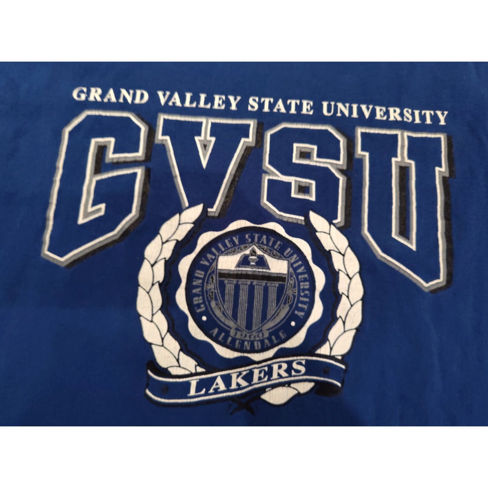Jansport VINTAGE Jansport GVSU Lakers T-Shirt Men Large Blue College College Sports USA 90s Size US L / EU 52-54 / 3 - 4 Thumbnail
