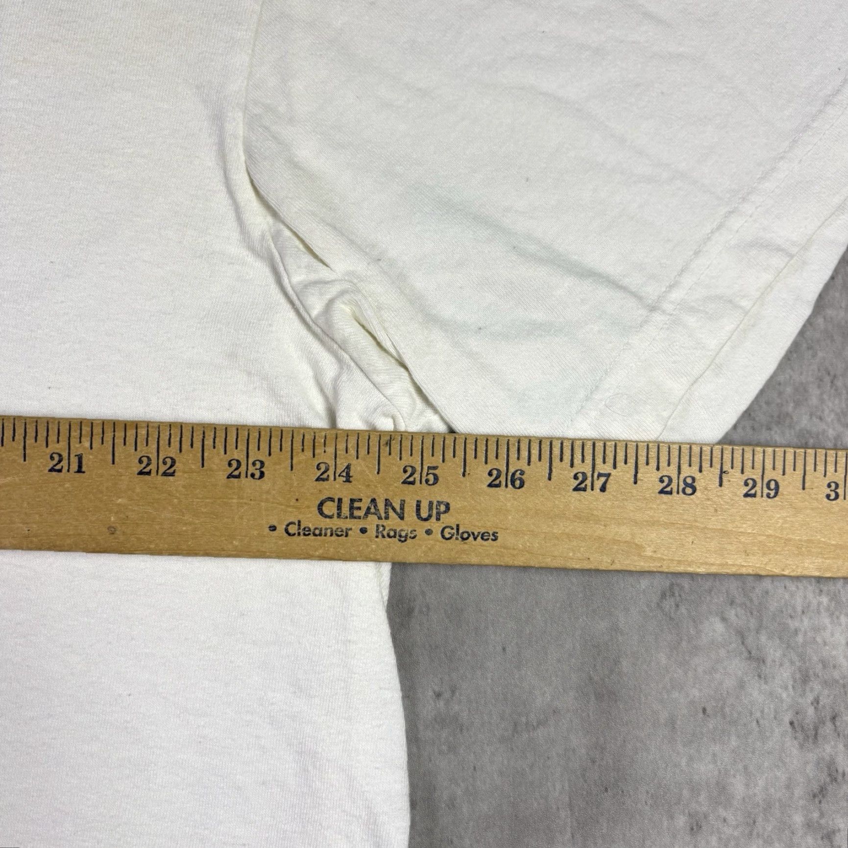 Tommy Hilfiger VINTAGE Tommy Jeans T Shirt Promo Tommy Hilfiger Adult XL 90s White Cotton Crew Neck Short Sleeve Mens Size US XL / EU 56 / 4 - 3 Thumbnail