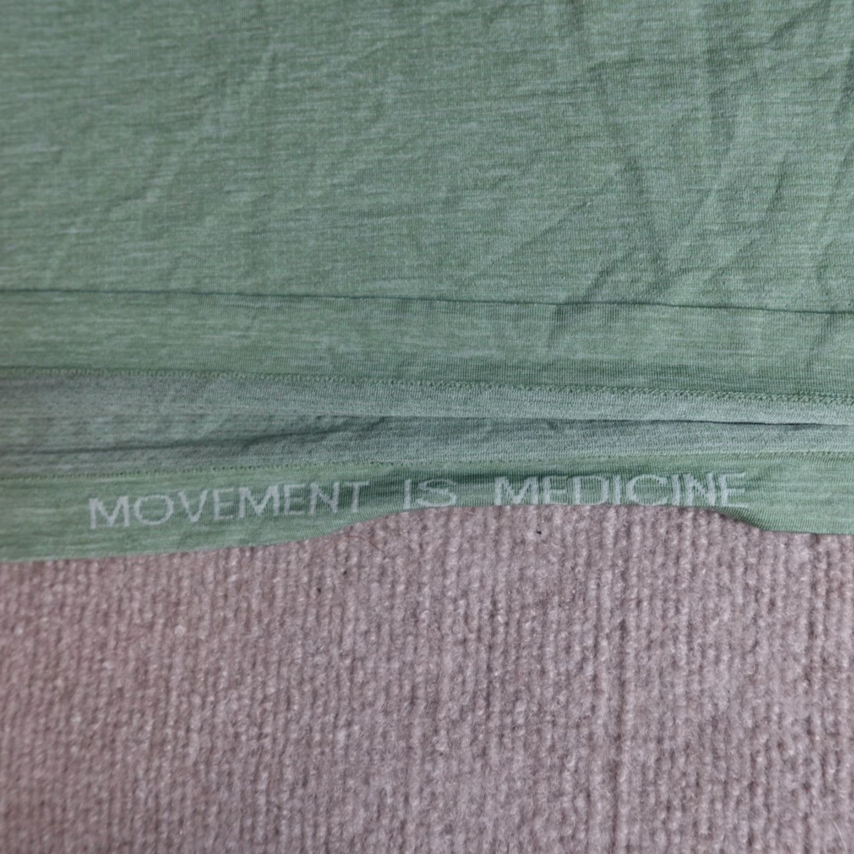 Lululemon Lululemon Mens T-Shirt Athletic Green Solid Metal Vent Tech Raglan Short Sleeve Crew Neck Size US M / EU 48-50 / 2 - 6 Thumbnail