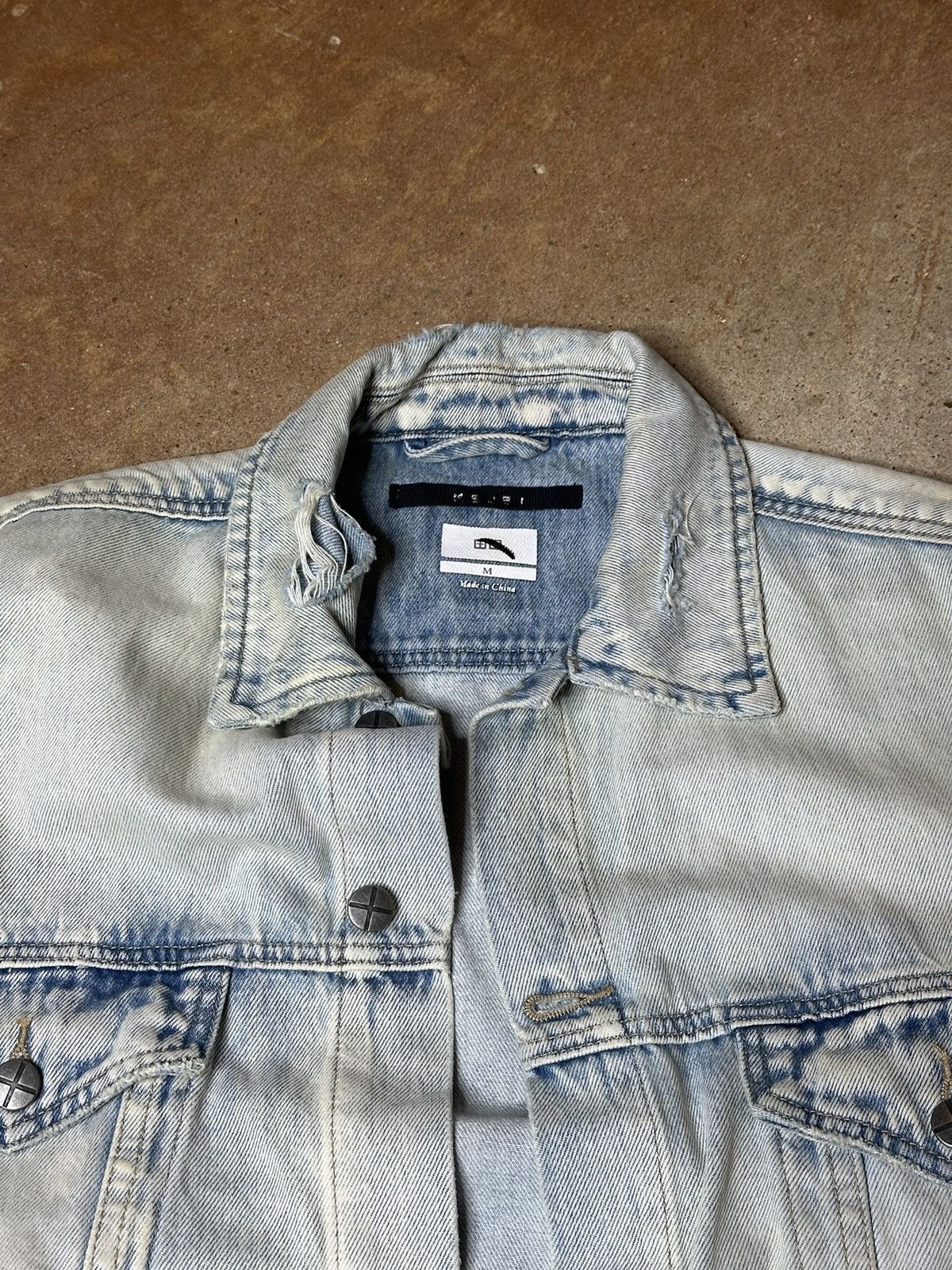 Ksubi Ksubi Acid Wash Denim Jacket Size US M / EU 48-50 / 2 - 3 Thumbnail
