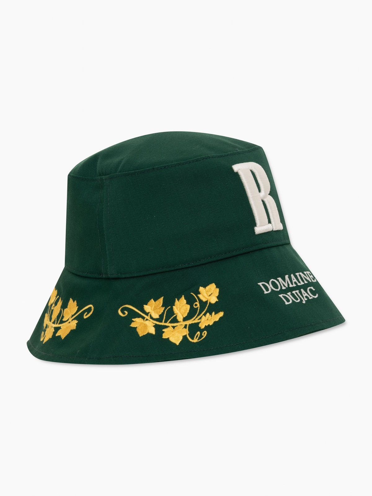 Rhude Rhude RHUDE X DOMAINE DUJAC BUCKET HAT GREEN / WHITE Size ONE SIZE - 1 Thumbnail