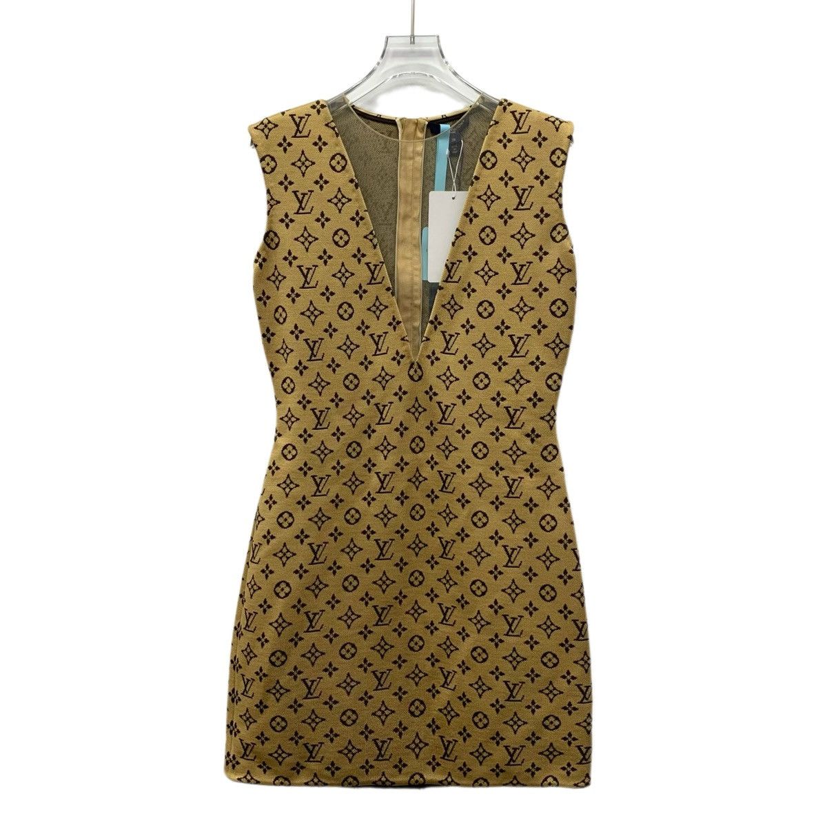 louis vuitton brown dress Trunk Print Shirt Dress - Discontinued Product 1AJFGJ