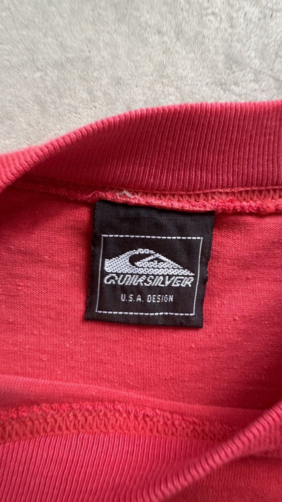 Quiksilver × Vintage VINTAGS QUIKSILVER LOGO TEE SURF Size US L / EU 52-54 / 3 - 3 Thumbnail
