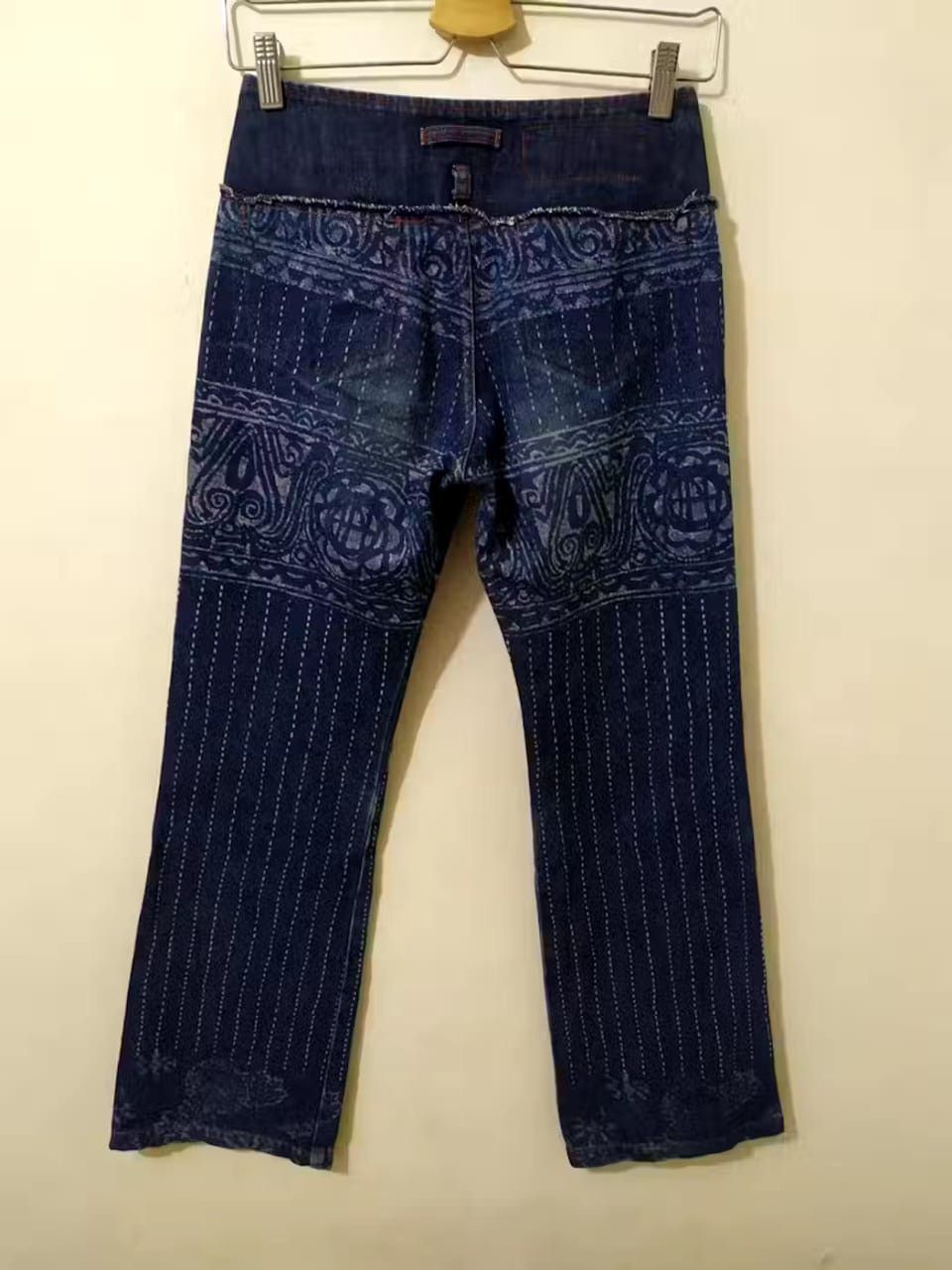 Jean Paul Gaultier Jean Paul Gaultier Egypt Graphics Logo Design Pants Size 28" / US 6 / IT 42 - 6 Thumbnail