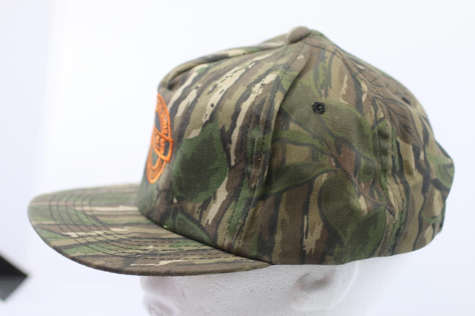 The Hundreds Vintage Yates Construction Camo Snapback Hat Made USA Cap Size ONE SIZE - 4 Thumbnail