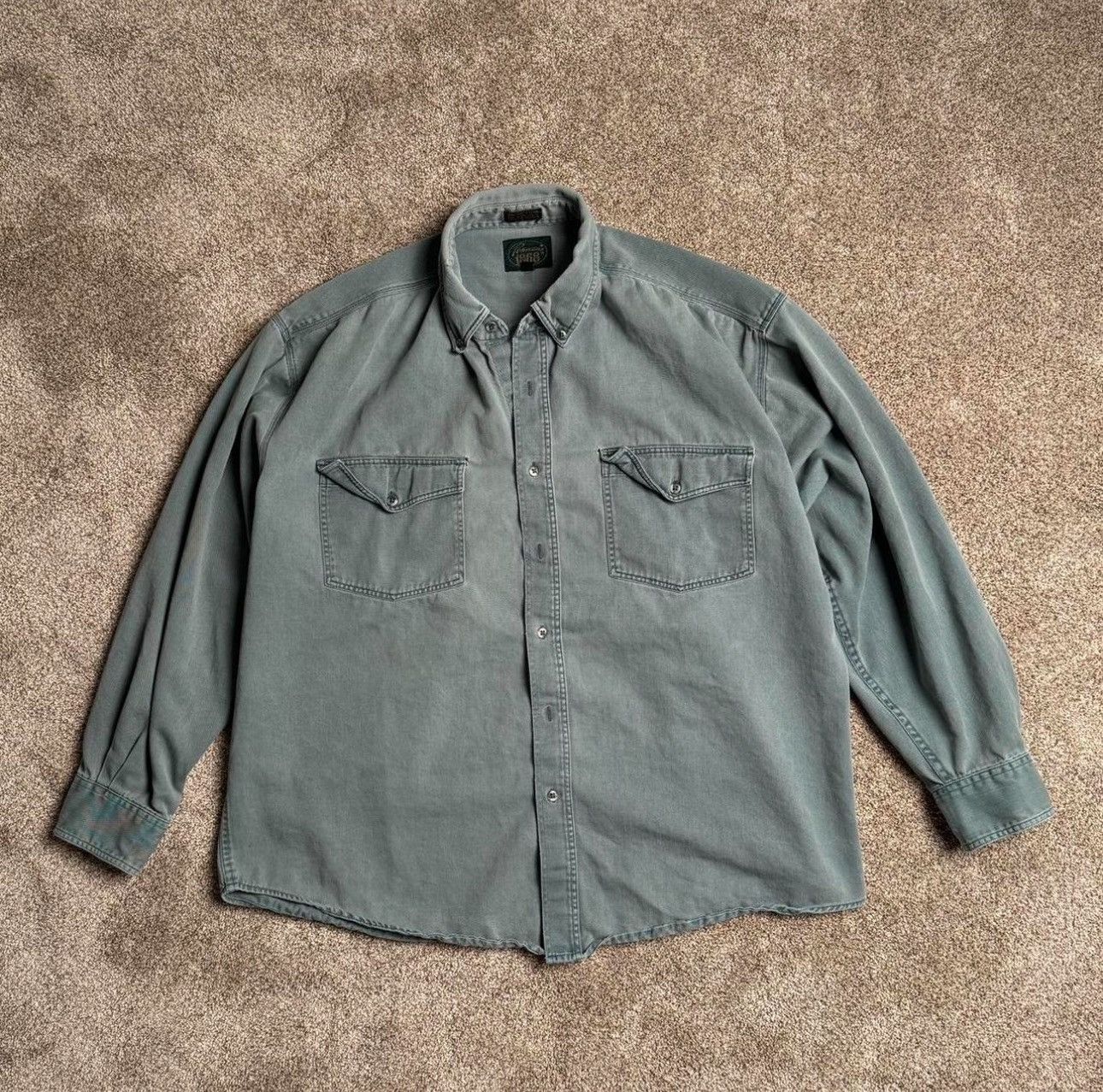 Other VINTAGE PENMANS 1868 LONGSLEEVE BUTTON UP Size US XL / EU 56 / 4 - 1 Thumbnail