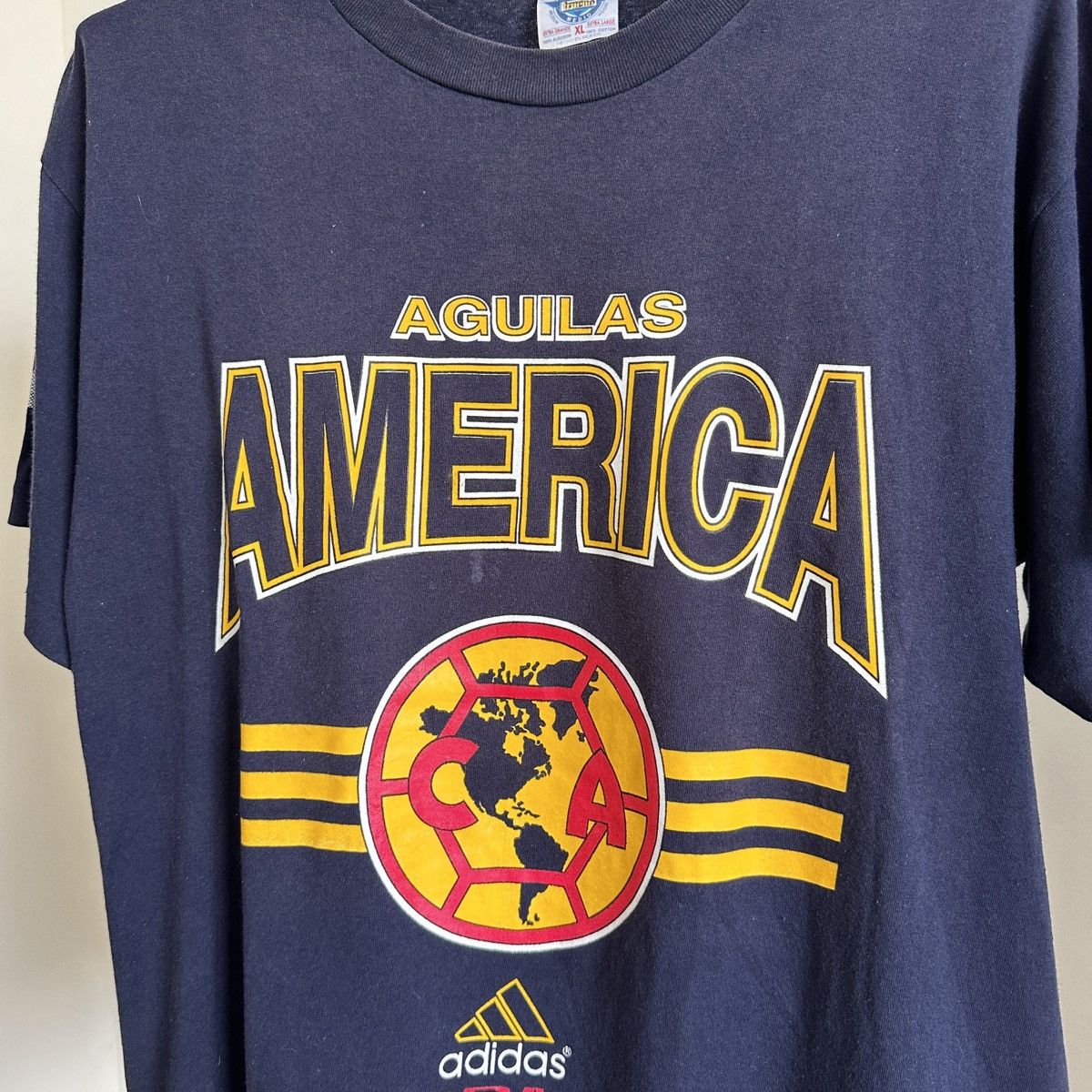 Vintage Vintage Adidas Club America AOP T-Shirt Size XL Size US XL / EU 56 / 4 - 5 Thumbnail