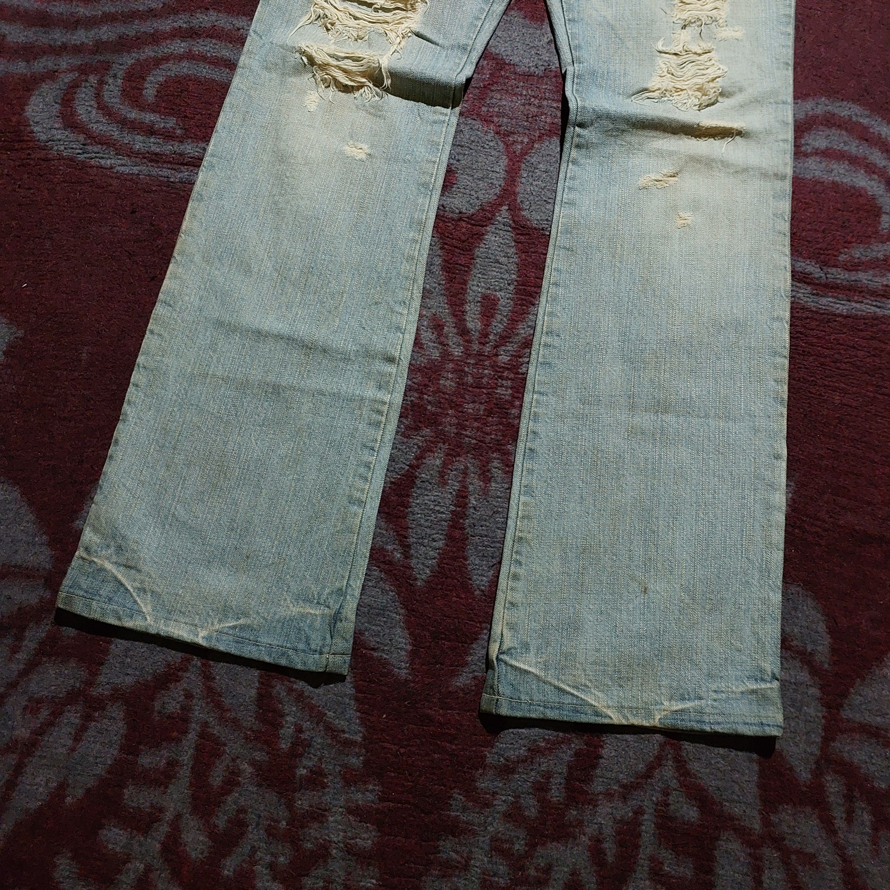 L7 Real Hip L7 Real Hip Distressed flared jeans Size US 32 / EU 48 - 4 Thumbnail