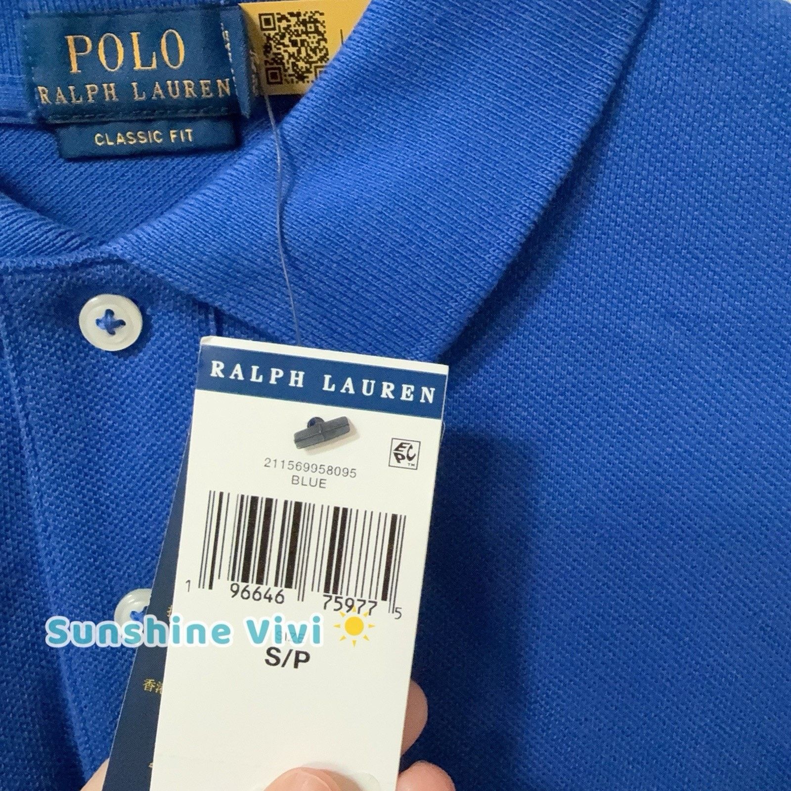 Polo Ralph Lauren NEW Polo Ralph Lauren Women Short Classic Fit Polo Shirt Size S / US 4 / IT 40 - 5 Thumbnail