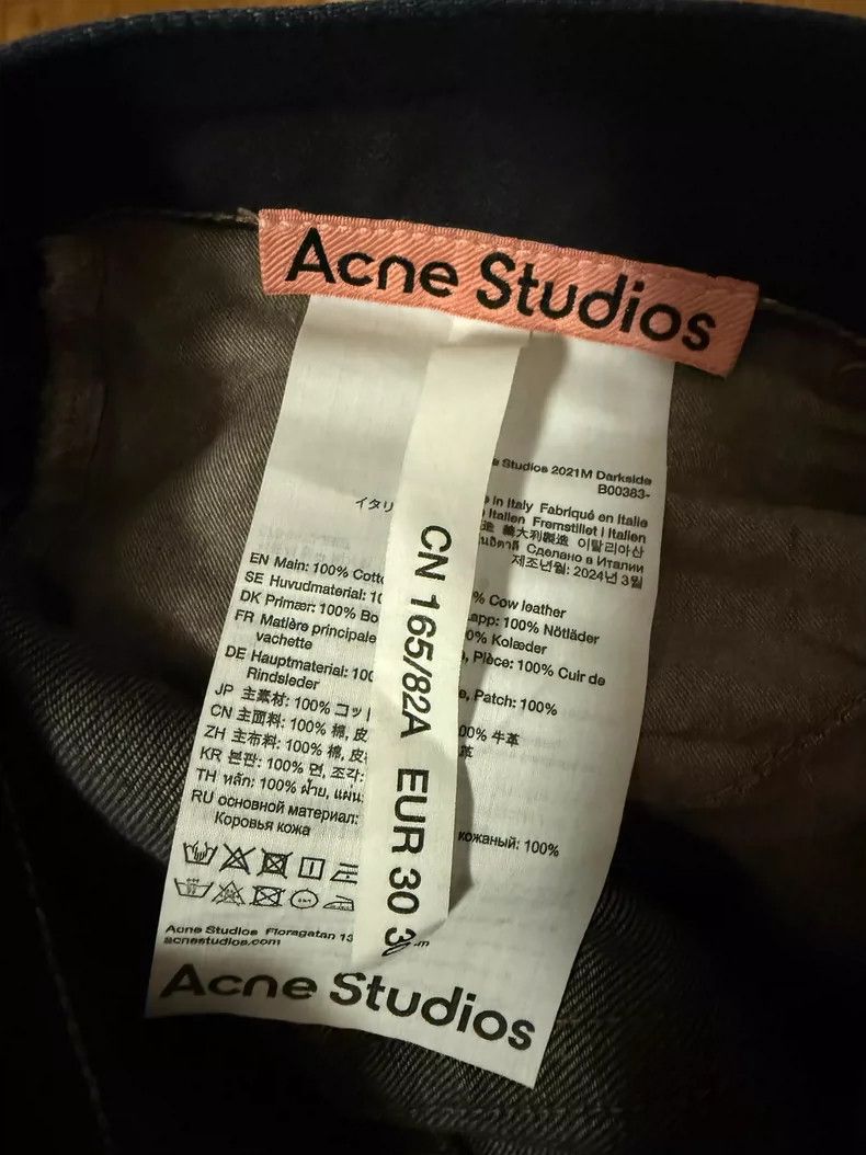 Acne Studios acne studios black jeans 2504-Nextarrow Size US 30 / EU 46 - 3 Thumbnail