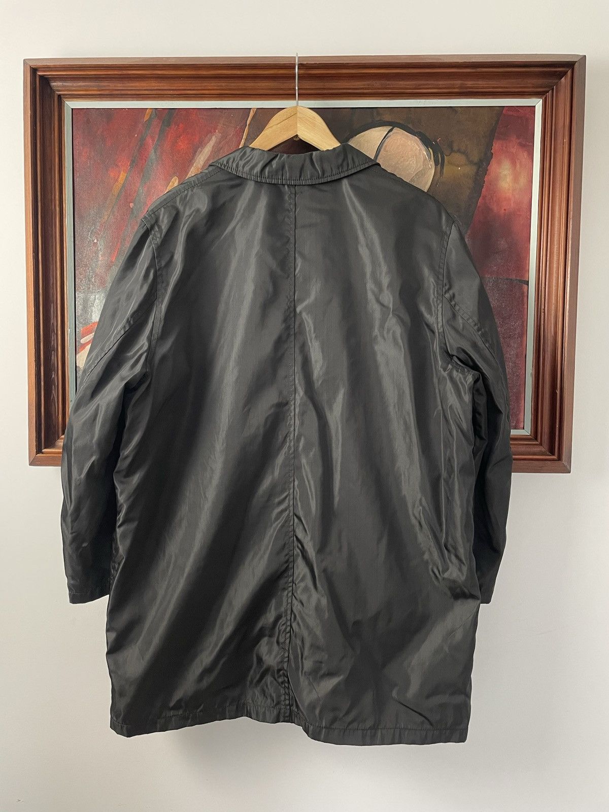 Prada Prada Vintage Nylon Coat Jacket Designer High Quality Rare Size M / US 6-8 / IT 42-44 - 2 Thumbnail