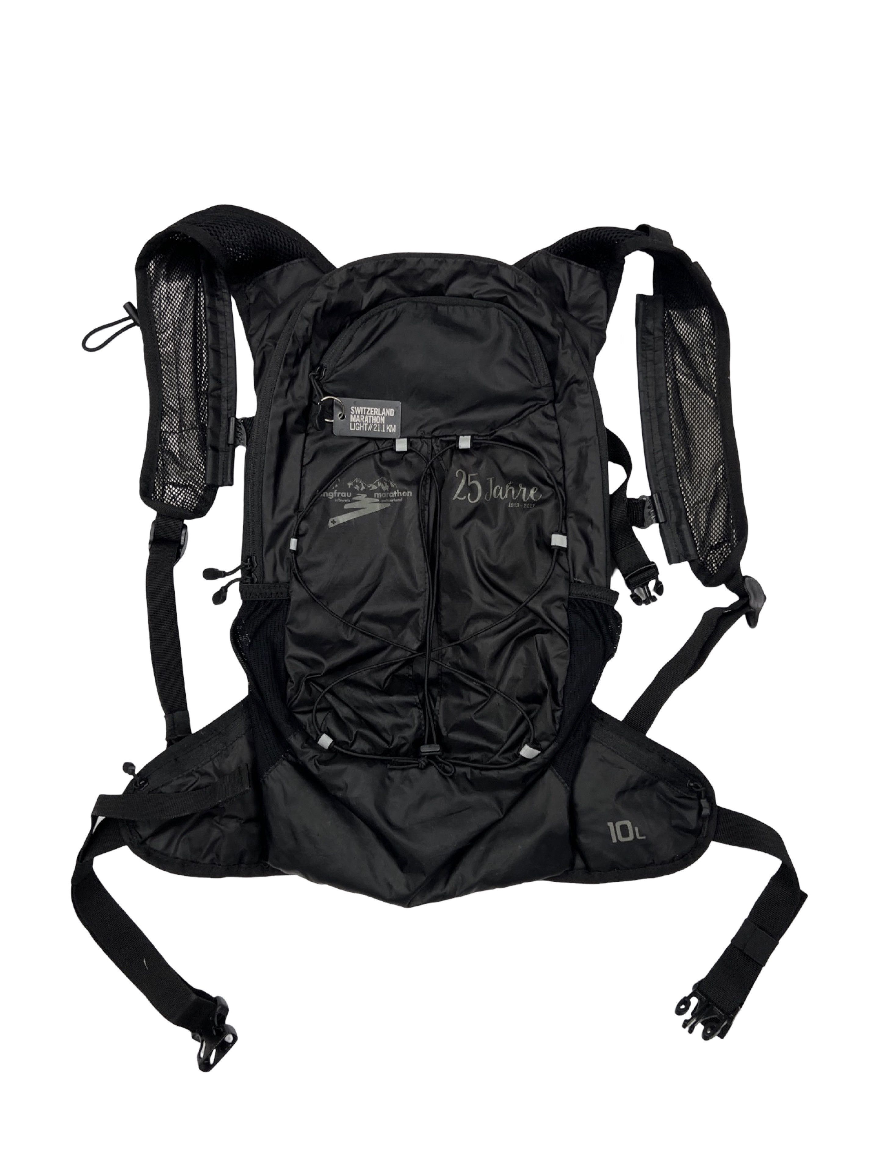 Asics Asics Black Nylon 10L Running Backpack Size ONE SIZE - 1 Thumbnail