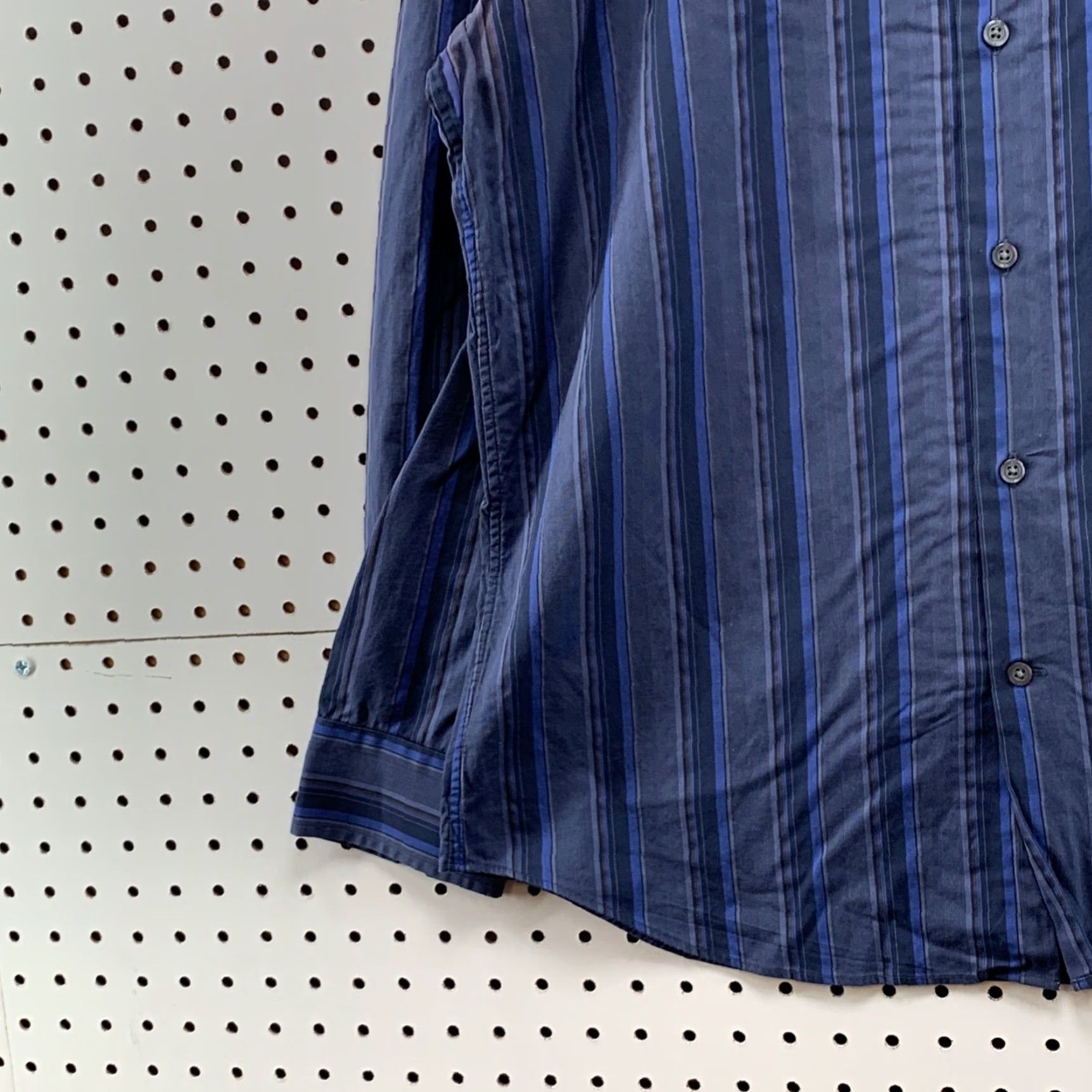 Banana Republic Banana Republic Button-Up Shirt Mens M Long Sleeve Blue Striped Casual Business Shirt Size US L / EU 52-54 / 3 - 3 Thumbnail