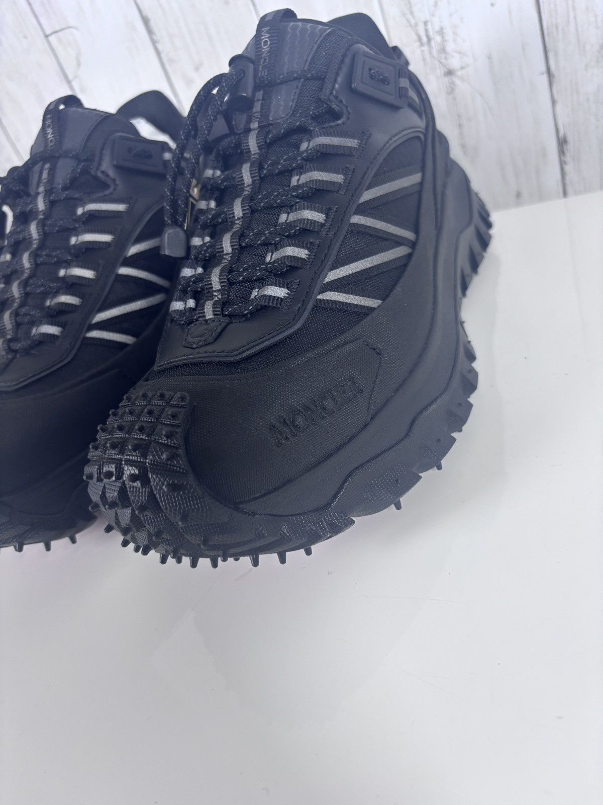 Moncler Moncler Trailgrip GTX Black Trainers Size 39 Size US 6 / EU 39 - 5 Thumbnail