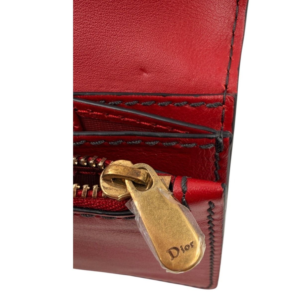 Dior Dior Dioramour Red Clutch with Chained Wristlet Size ONE SIZE - 8 Thumbnail