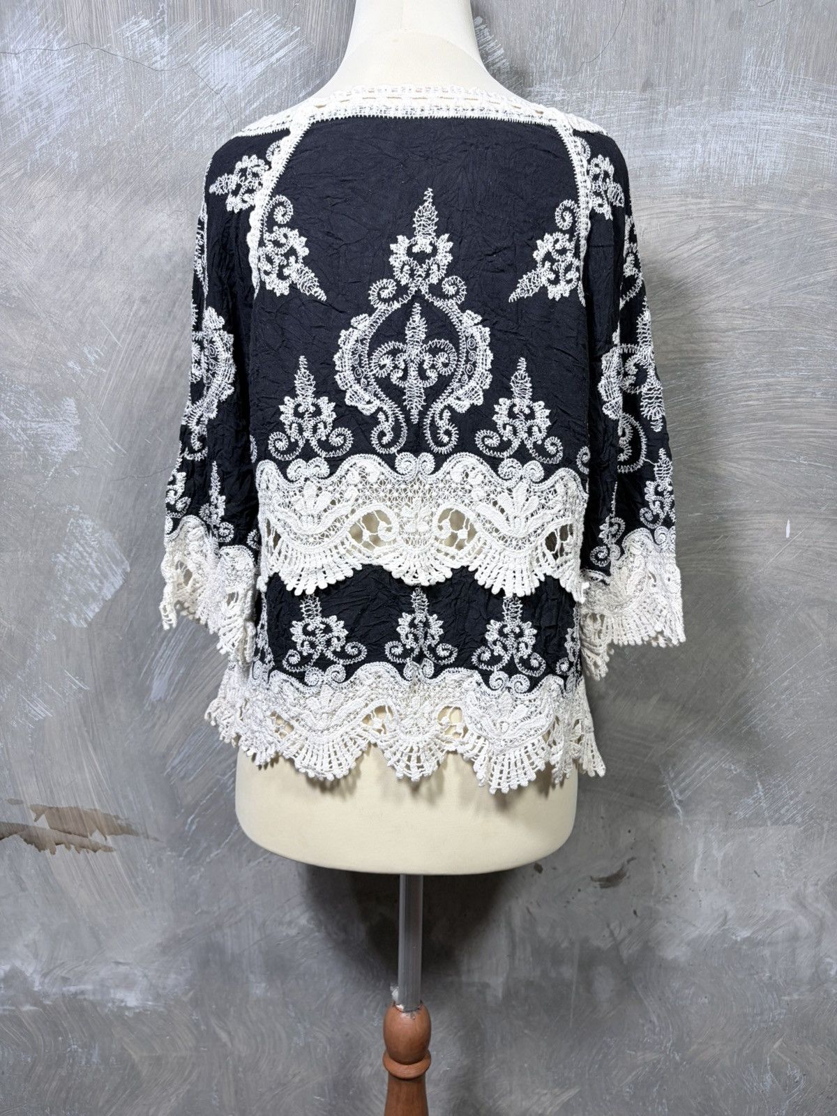 Japanese Brand Unknown Women Bohemian Summer Tops Size M / US 6-8 / IT 42-44 - 9 Thumbnail