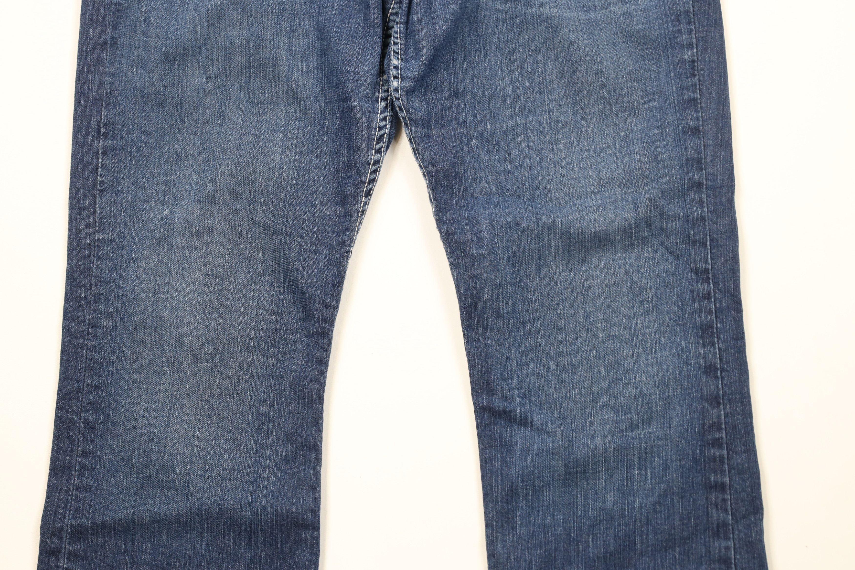 Vintage Buckle BKE Denim Stretch Boot Cut Denim Jeans Blue Size 32" / US 10 / IT 46 - 3 Thumbnail