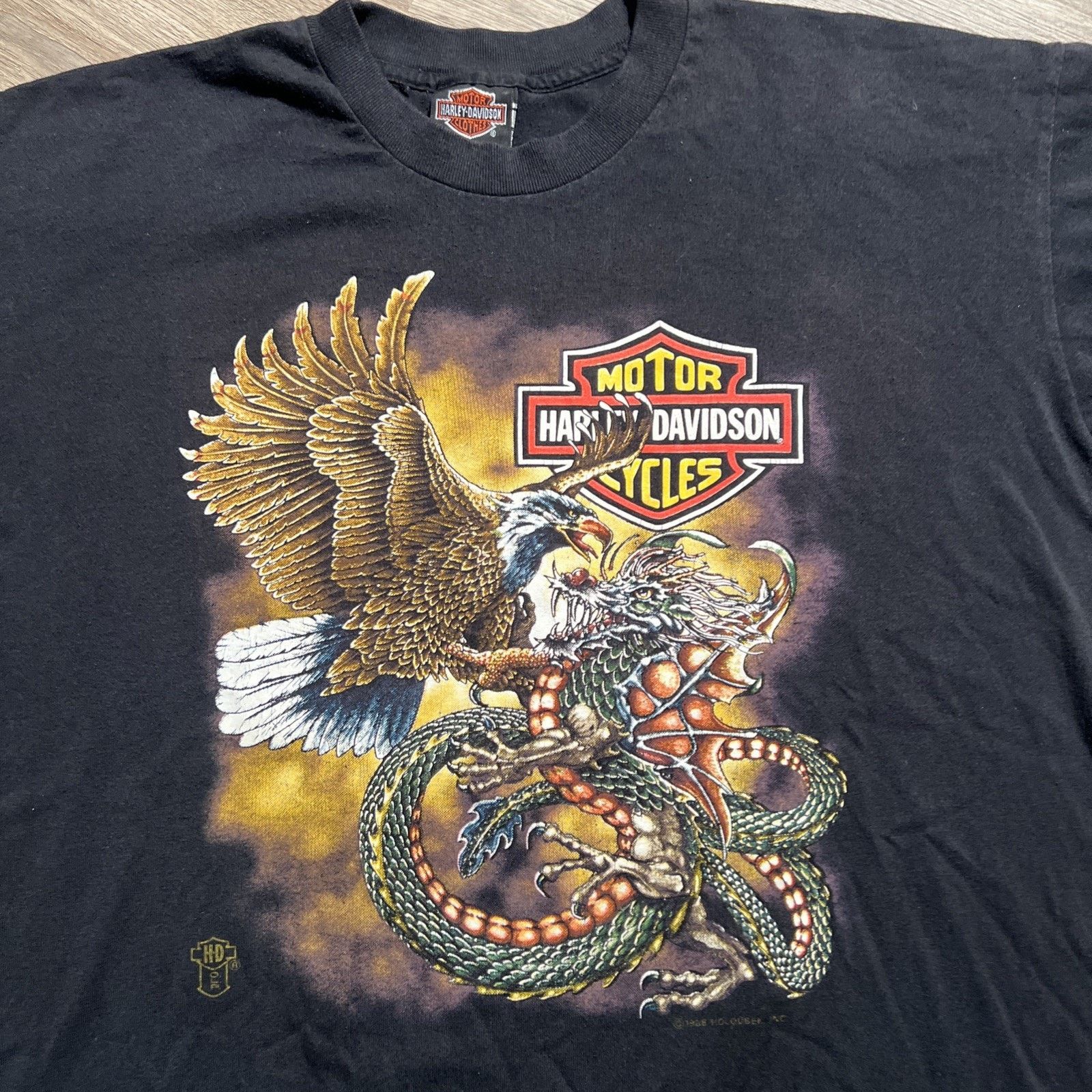 & Other Stories Vintage 88 Harley-Davidson Eagle Snake Battle XL 3D Emblem Size US XL / EU 56 / 4 - 2 Thumbnail