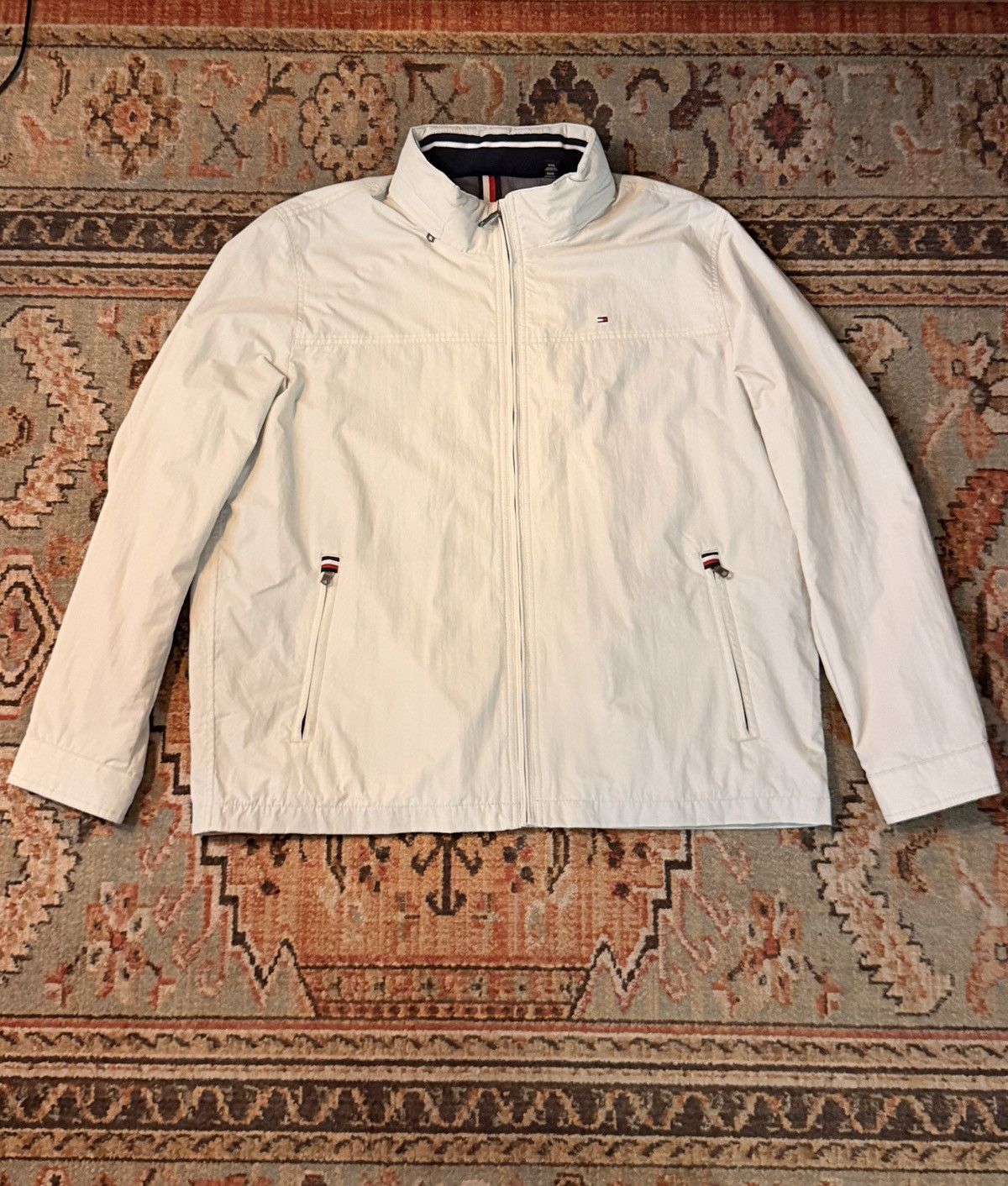 Tommy Hilfiger Tommy Hilfiger Yacht Jacket Regatta Windbreaker Hidden Hood Size US XXL / EU 58 / 5 - 1 Thumbnail