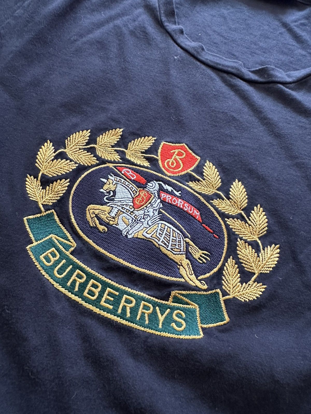 Burberry Knight Stamp Cotton T-Shirt Size US S / EU 44-46 / 1 - 3 Thumbnail