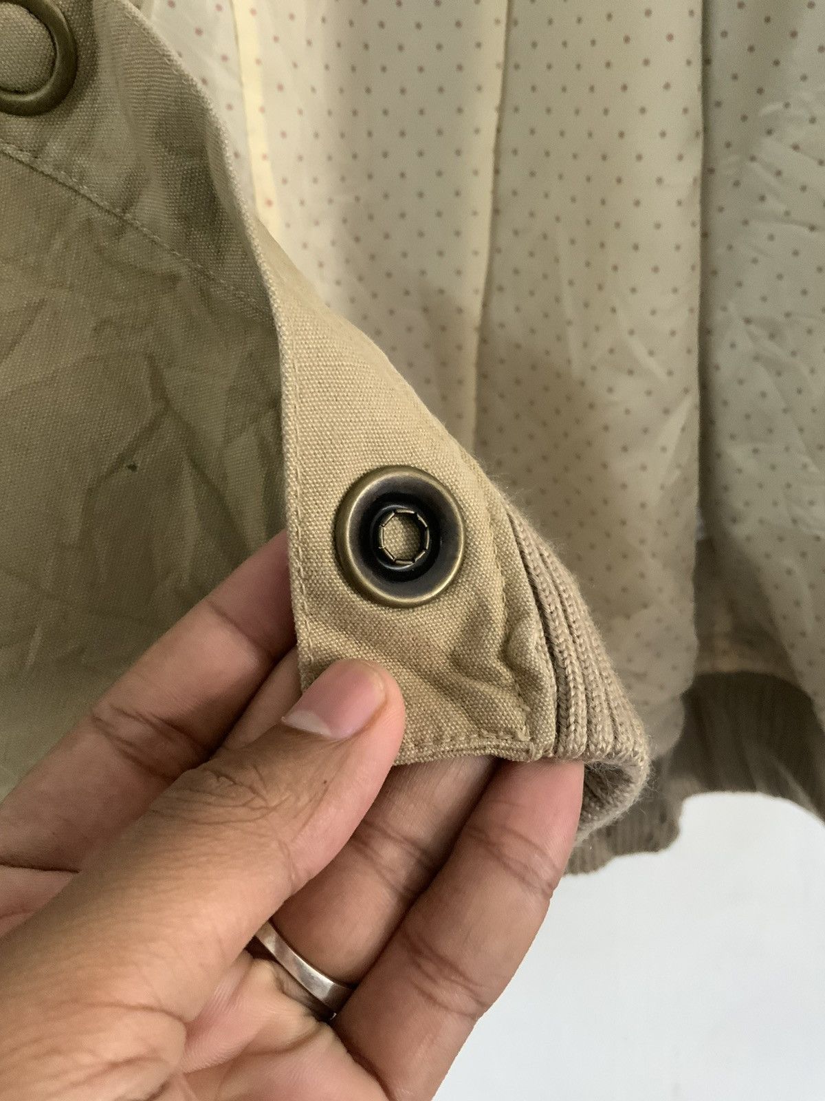 If Six Was Nine Cornflake Comfortable Bomber Jacket Size US L / EU 52-54 / 3 - 11 Thumbnail