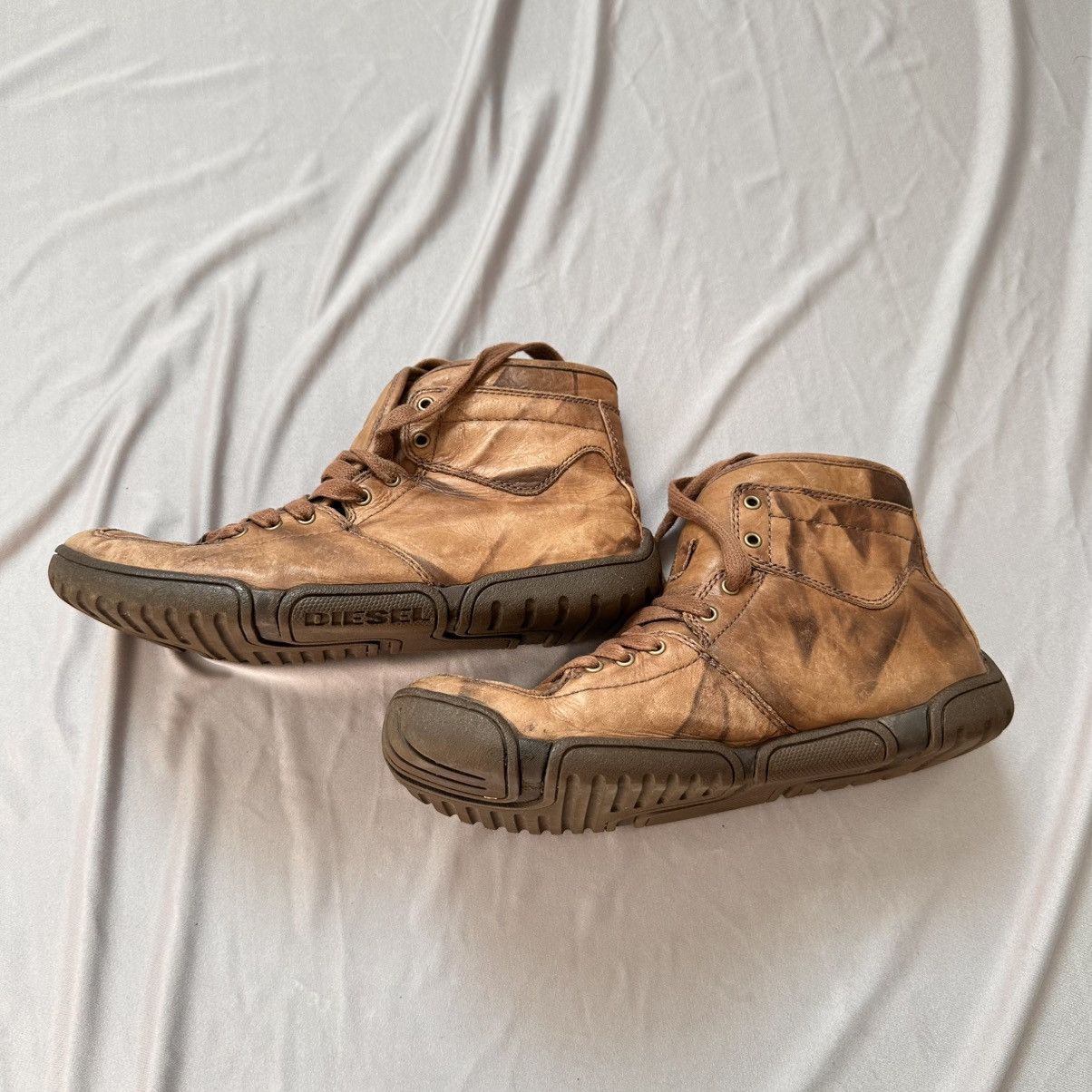 Diesel Vintage Diesel High-Top Boots Size US 7.5 / EU 40-41 - 4 Thumbnail