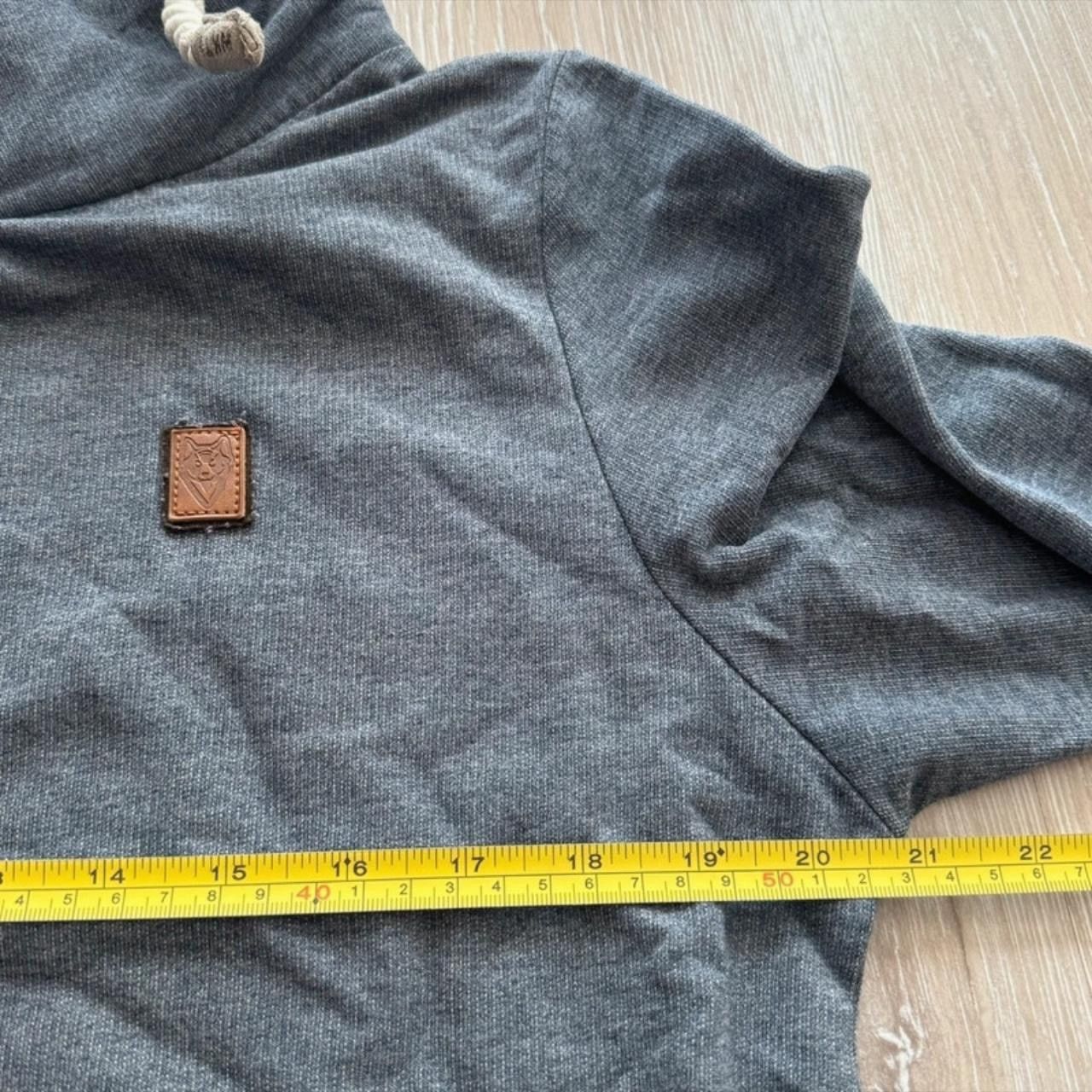 Naketano Naketano Women's Hoodie Sweatshirt Jumper Size S Blue Hooded Size S / US 4 / IT 40 - 3 Thumbnail