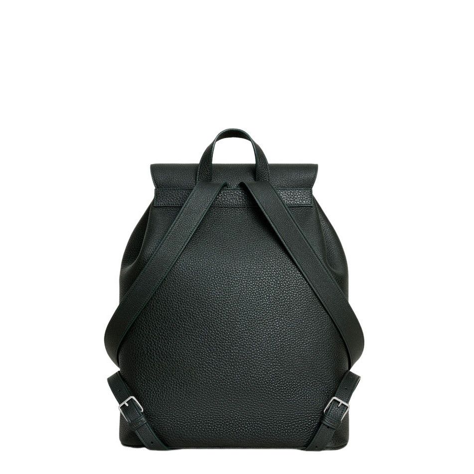 Celine CELINE Folco $3650 Night Green Grained Leather Backpack New Size ONE SIZE - 2 Thumbnail