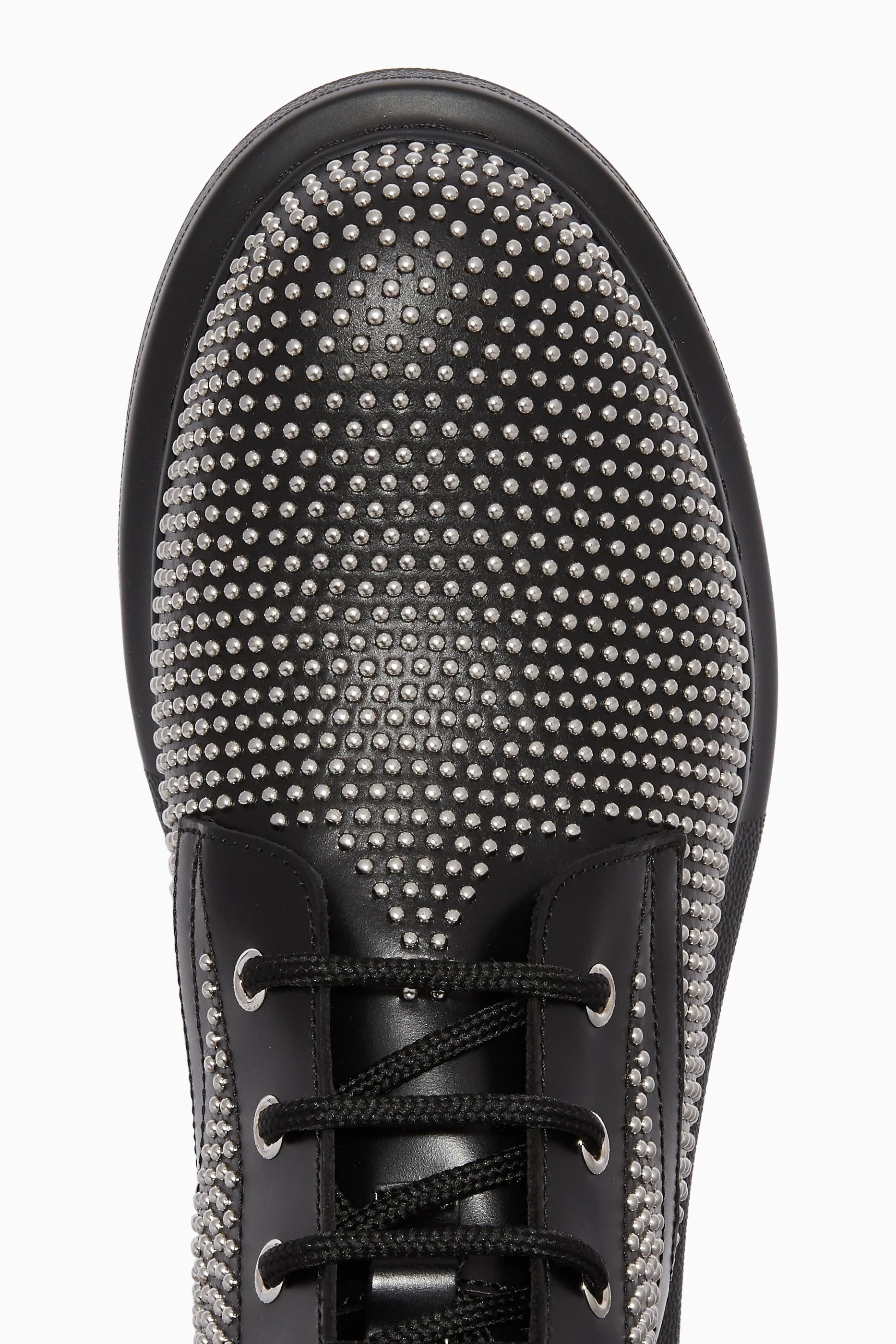 Alexander McQueen o1y0225 Ankle Boots in Black Size US 7 / IT 37 - 4 Thumbnail