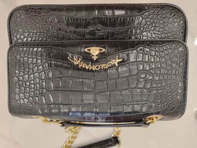 Vivienne Westwood vivienne westwood size os Crocodile Leather Crossbody Bag Size ONE SIZE - 1 Thumbnail