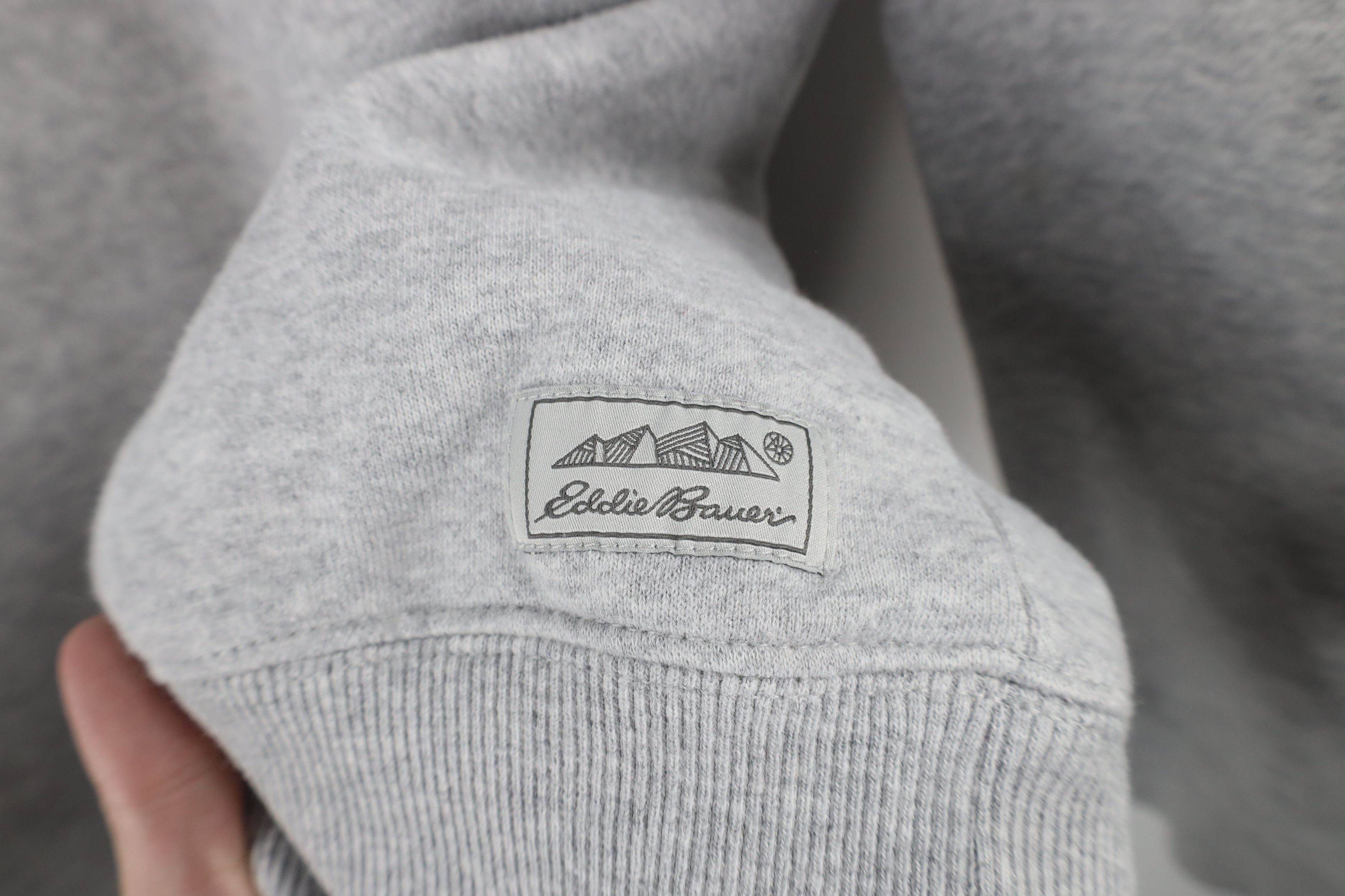 Eddie Bauer × Vintage Vintage Eddie Bauer Out Block Letter Crewneck Sweatshirt Size US L / EU 52-54 / 3 - 5 Thumbnail